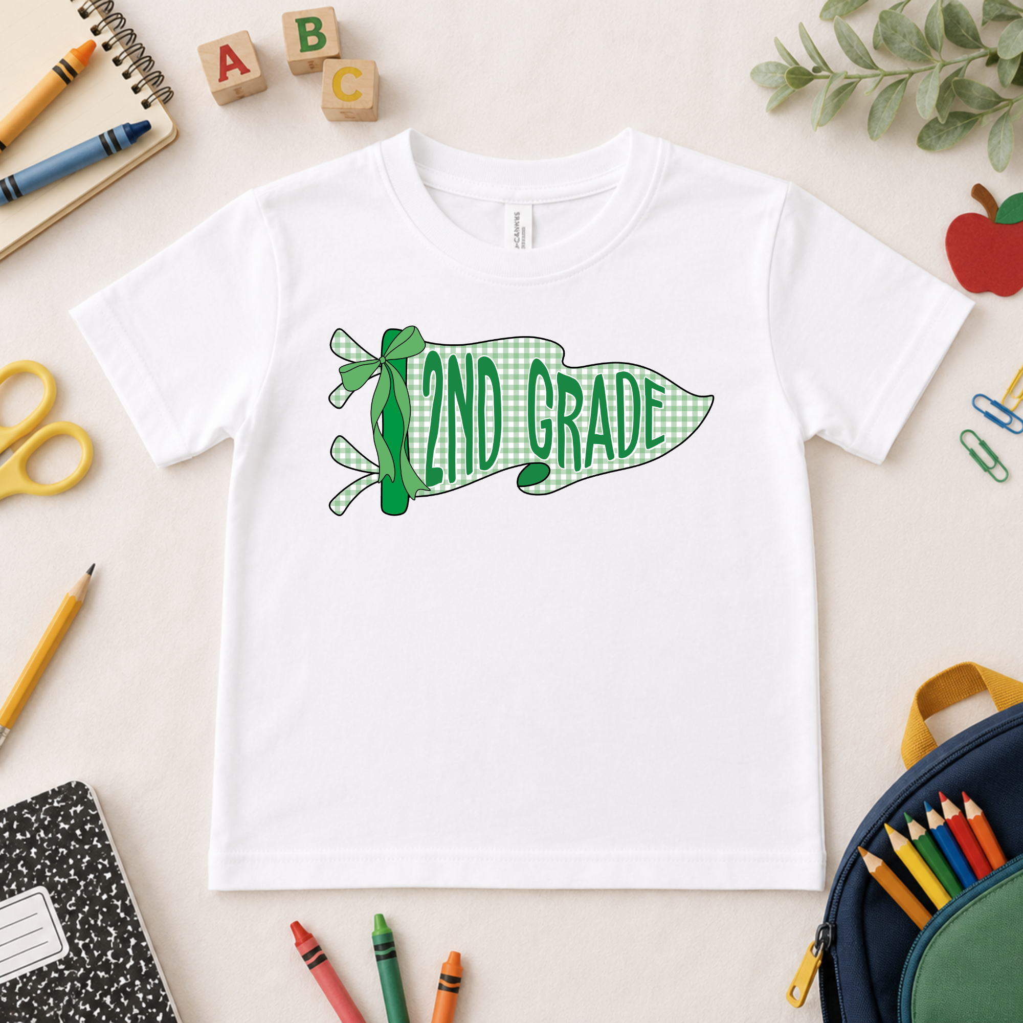 Back to School - grade pennant