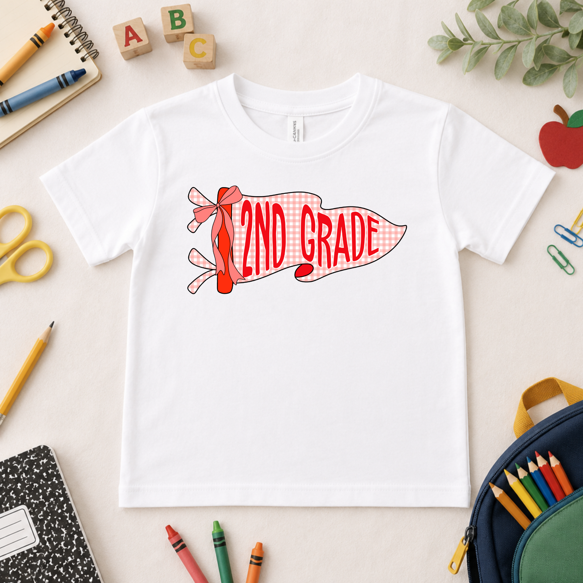 Back to School - grade pennant