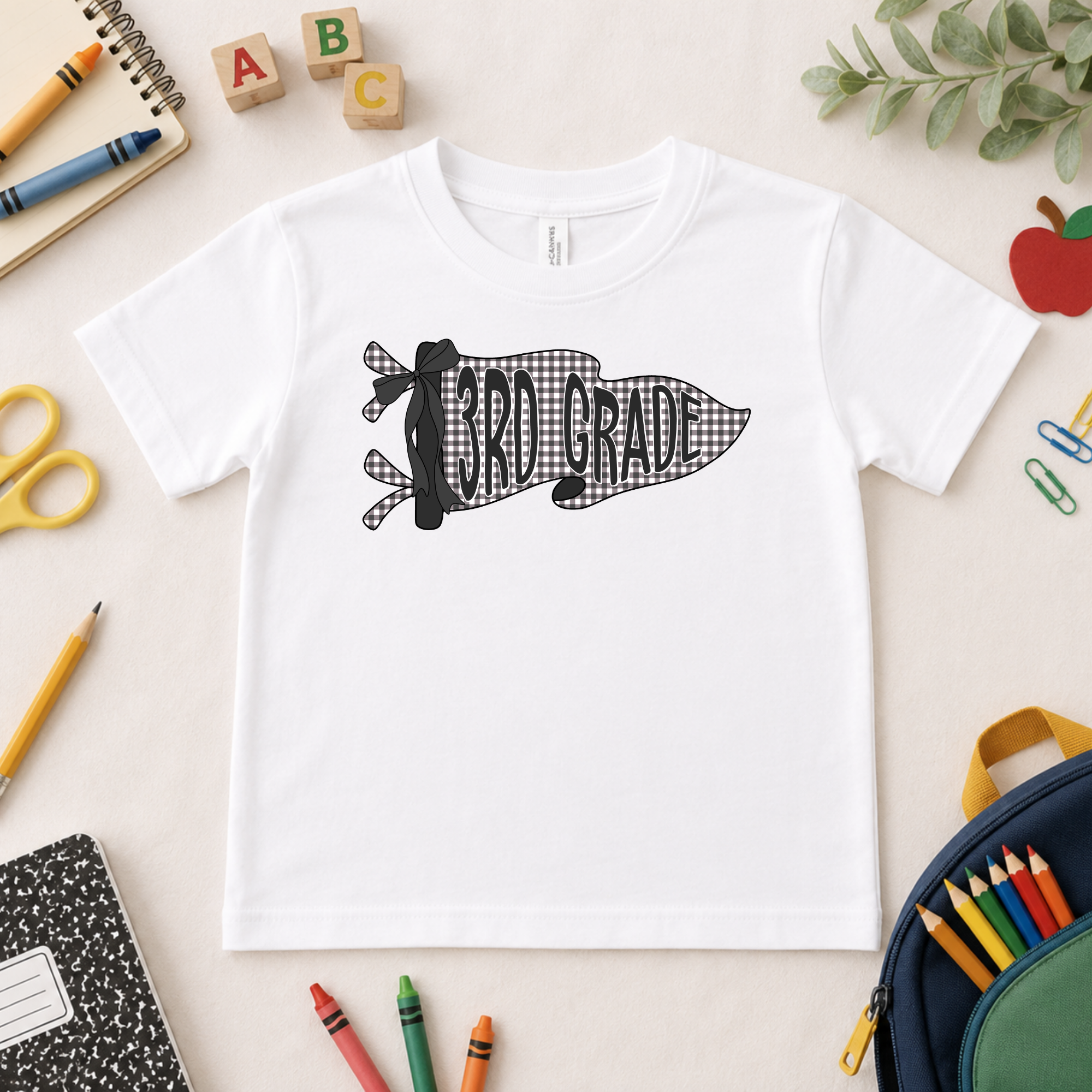 Back to School - grade pennant