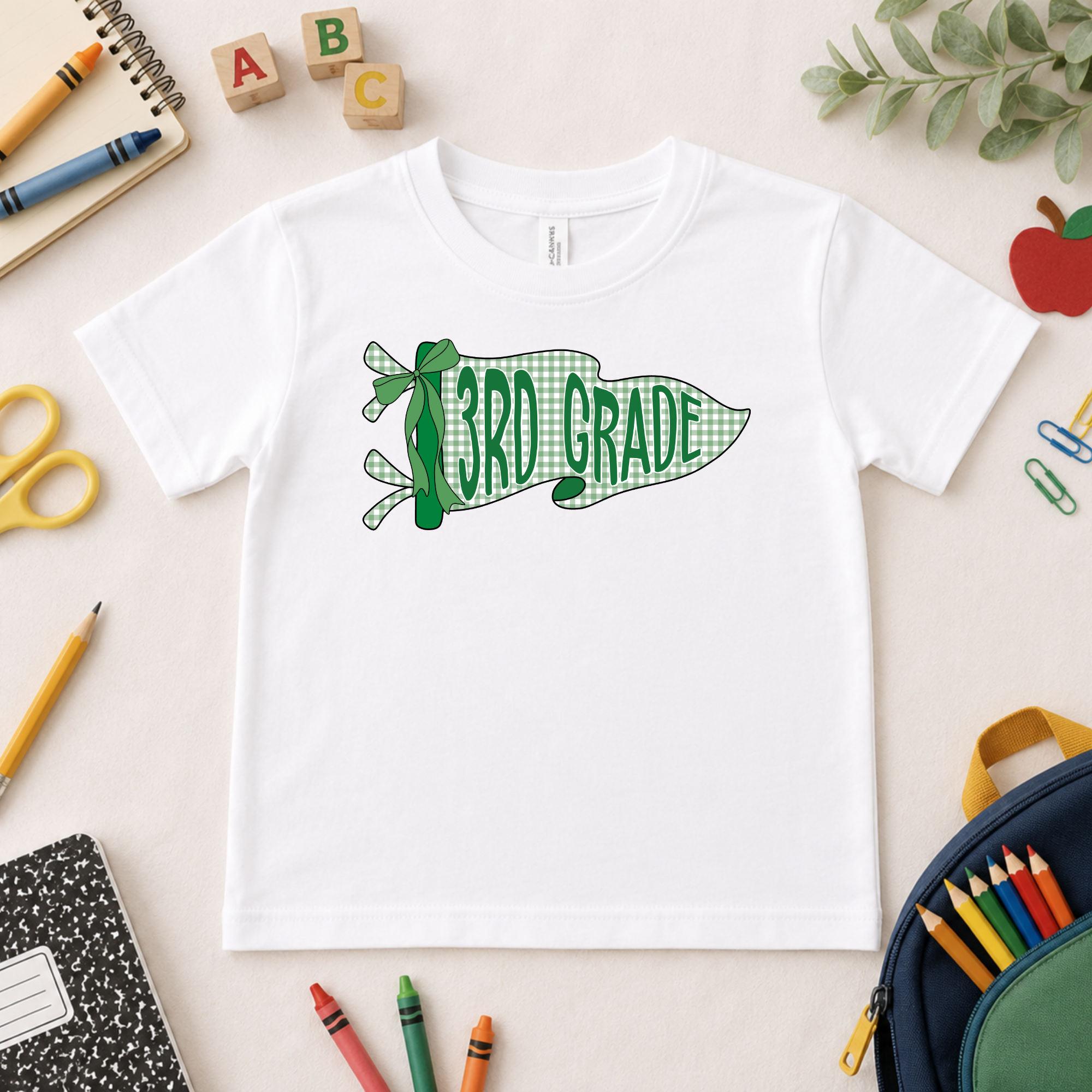 Back to School - grade pennant