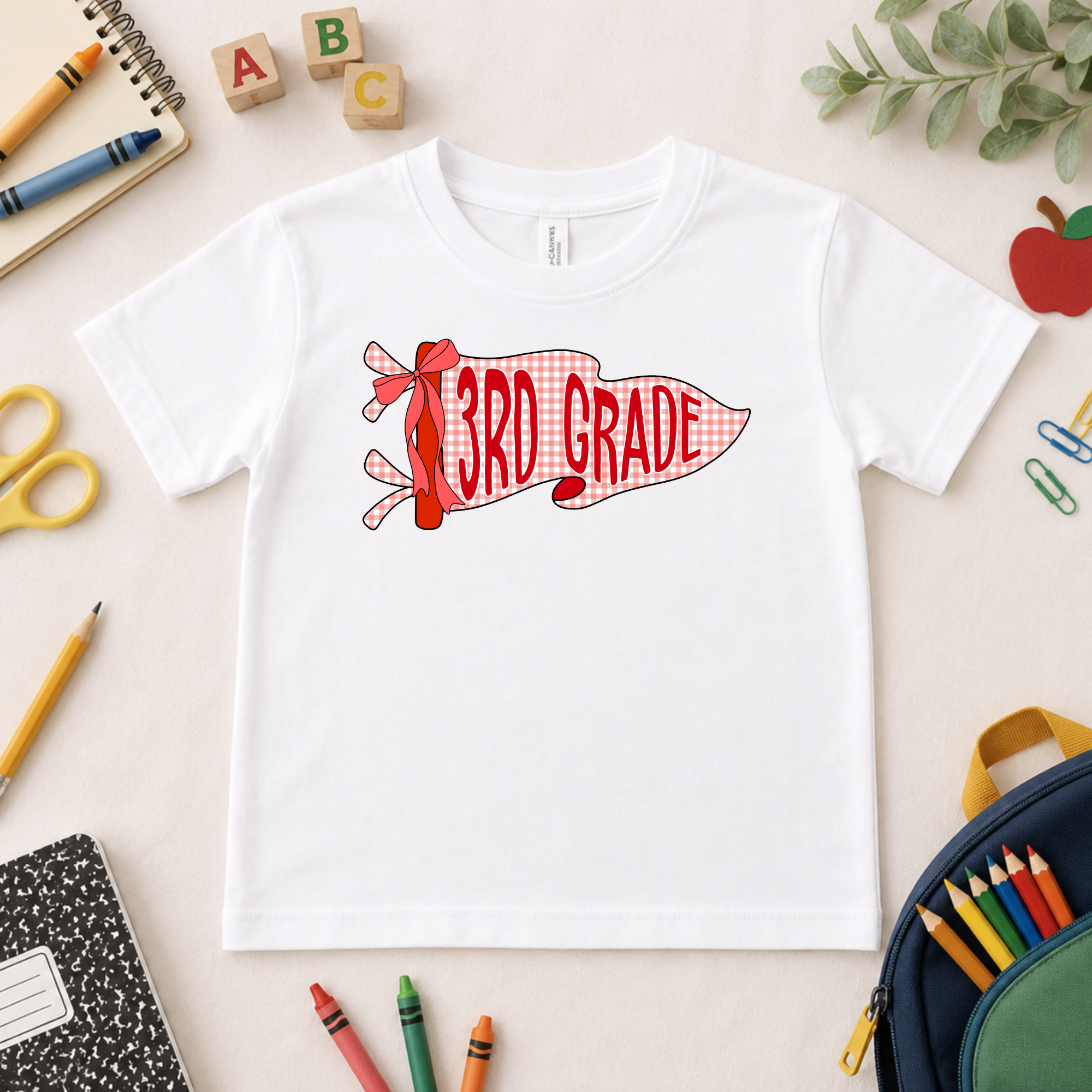 Back to School - grade pennant