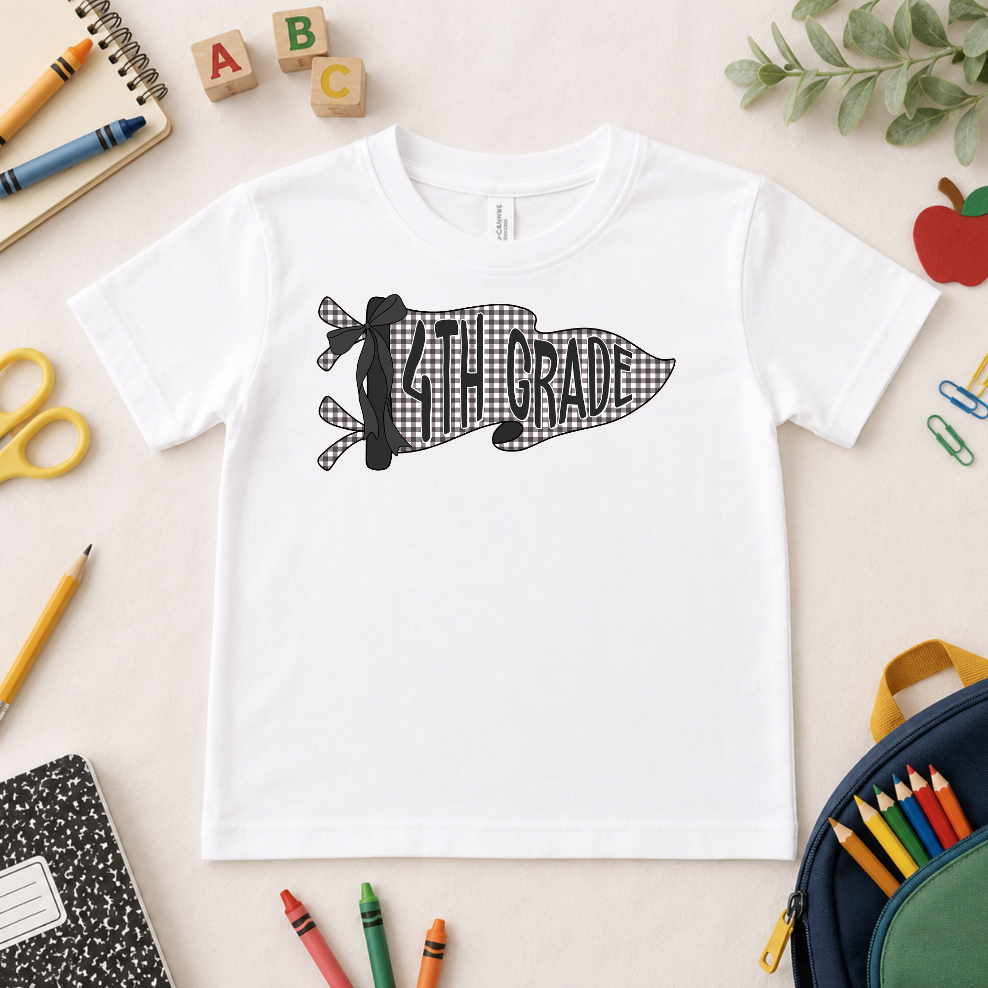 Back to School - grade pennant