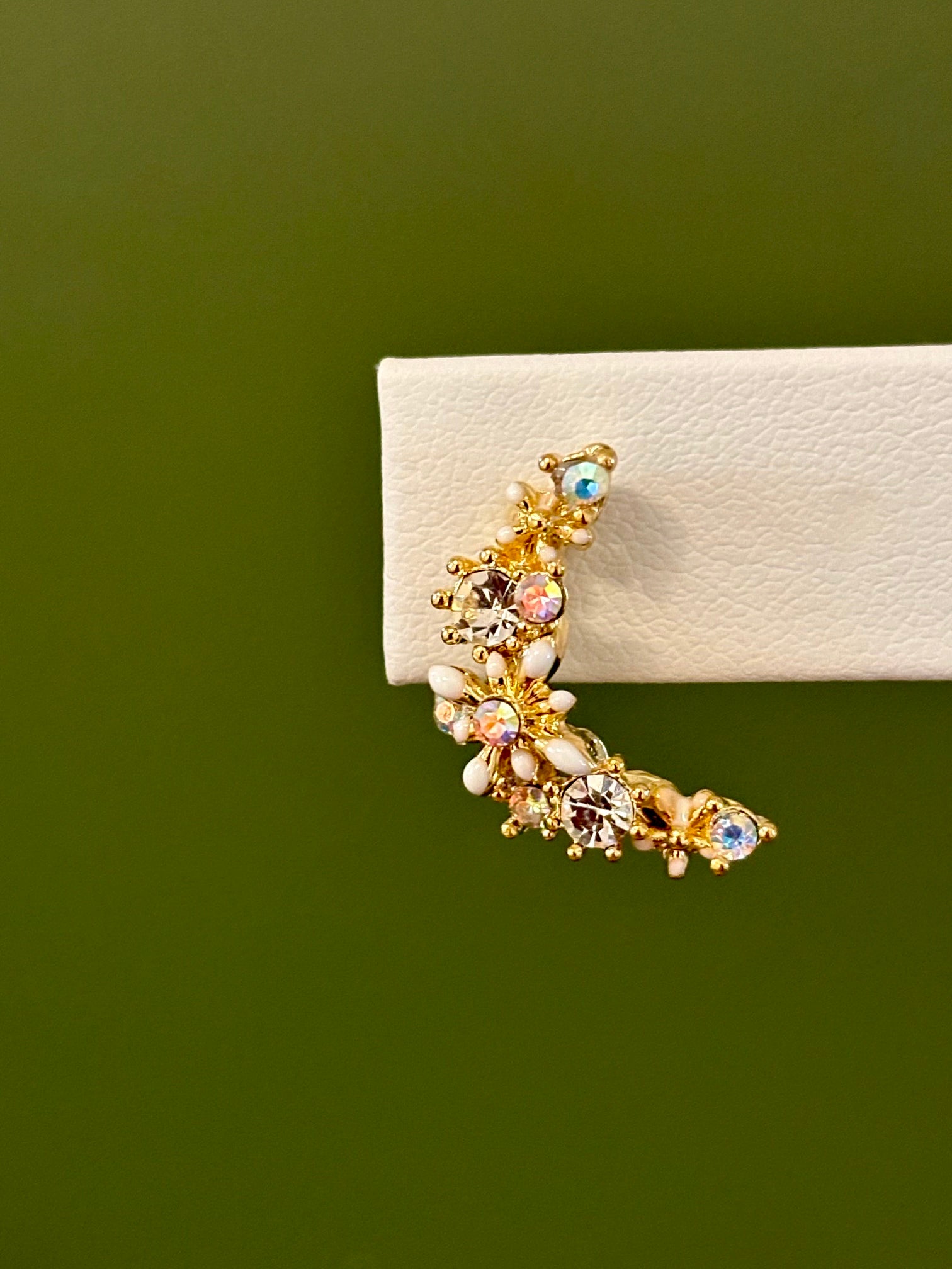 Crescent Bloom Earrings