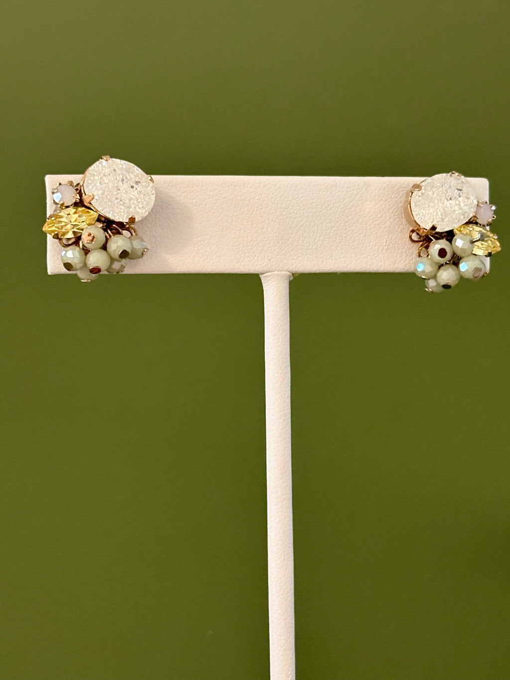 Dewdrop Cluster Earrings