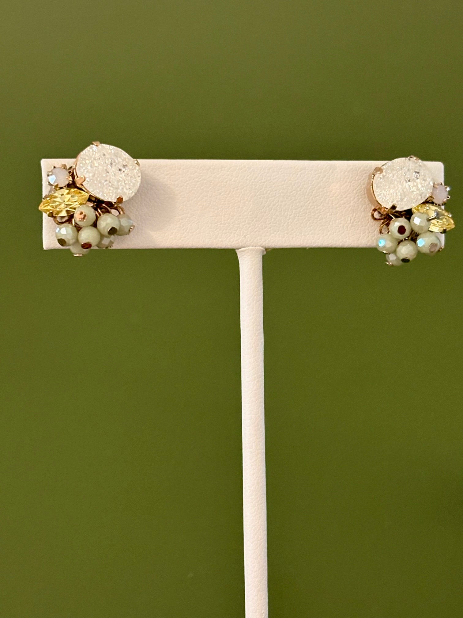 Dewdrop Cluster Earrings