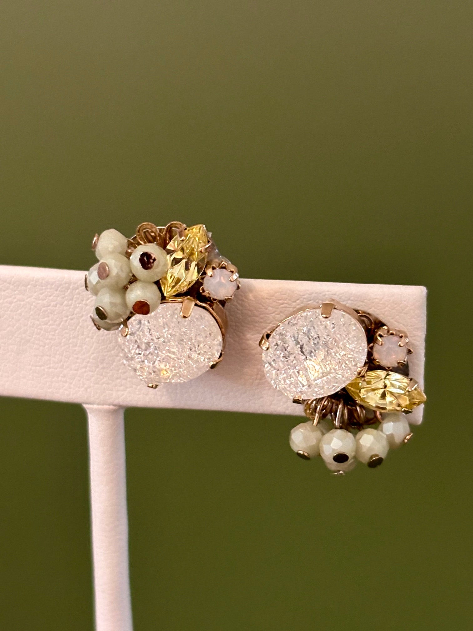 Dewdrop Cluster Earrings