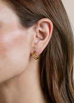 Eden Huggie Earrings - Gold