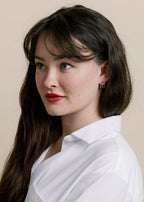 Eden Huggie Earrings - Silver