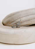 Eden Huggie Earrings - Silver