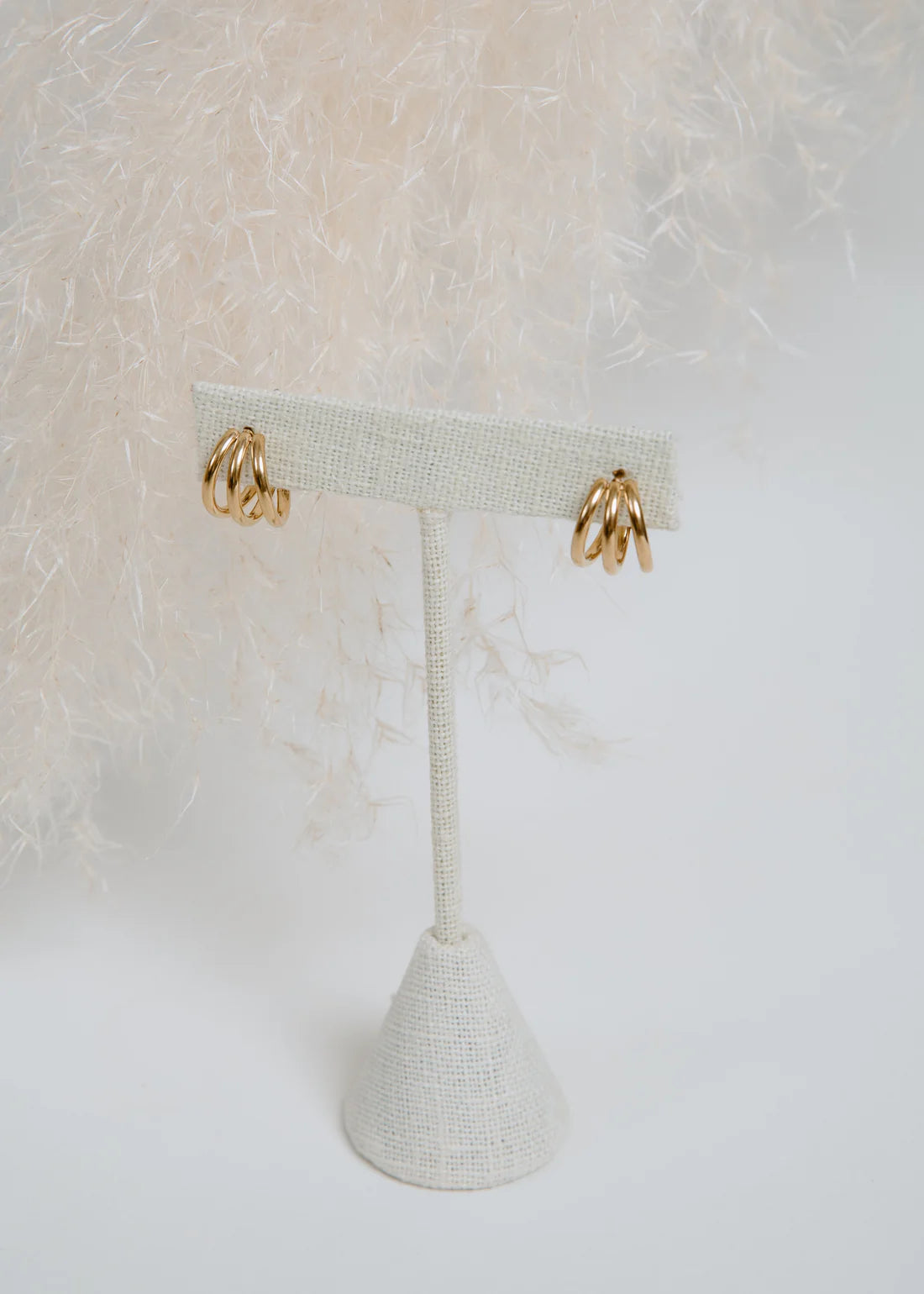 Eden Huggie Earrings - Gold