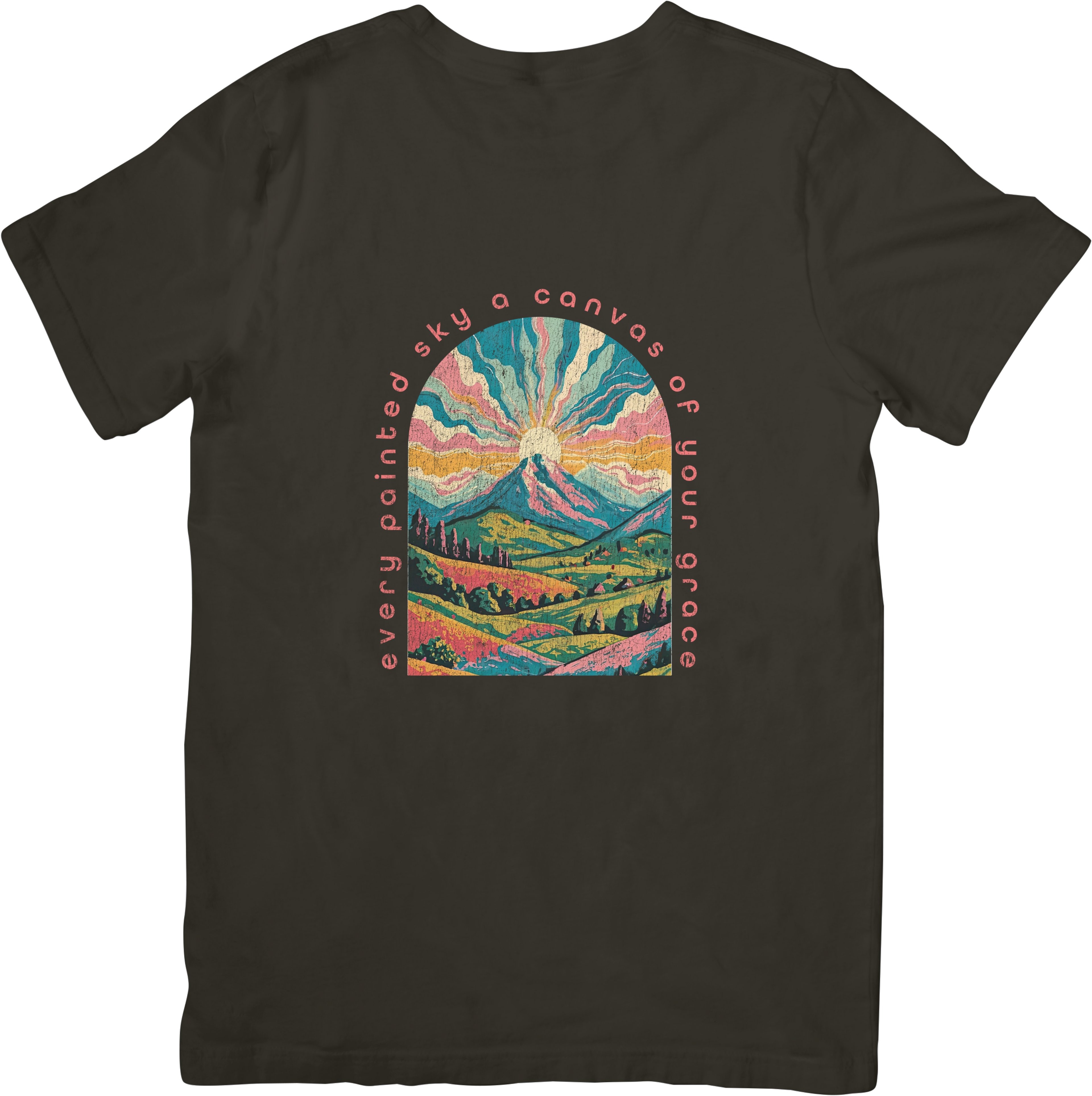 Every painted sky a canvas of your grace