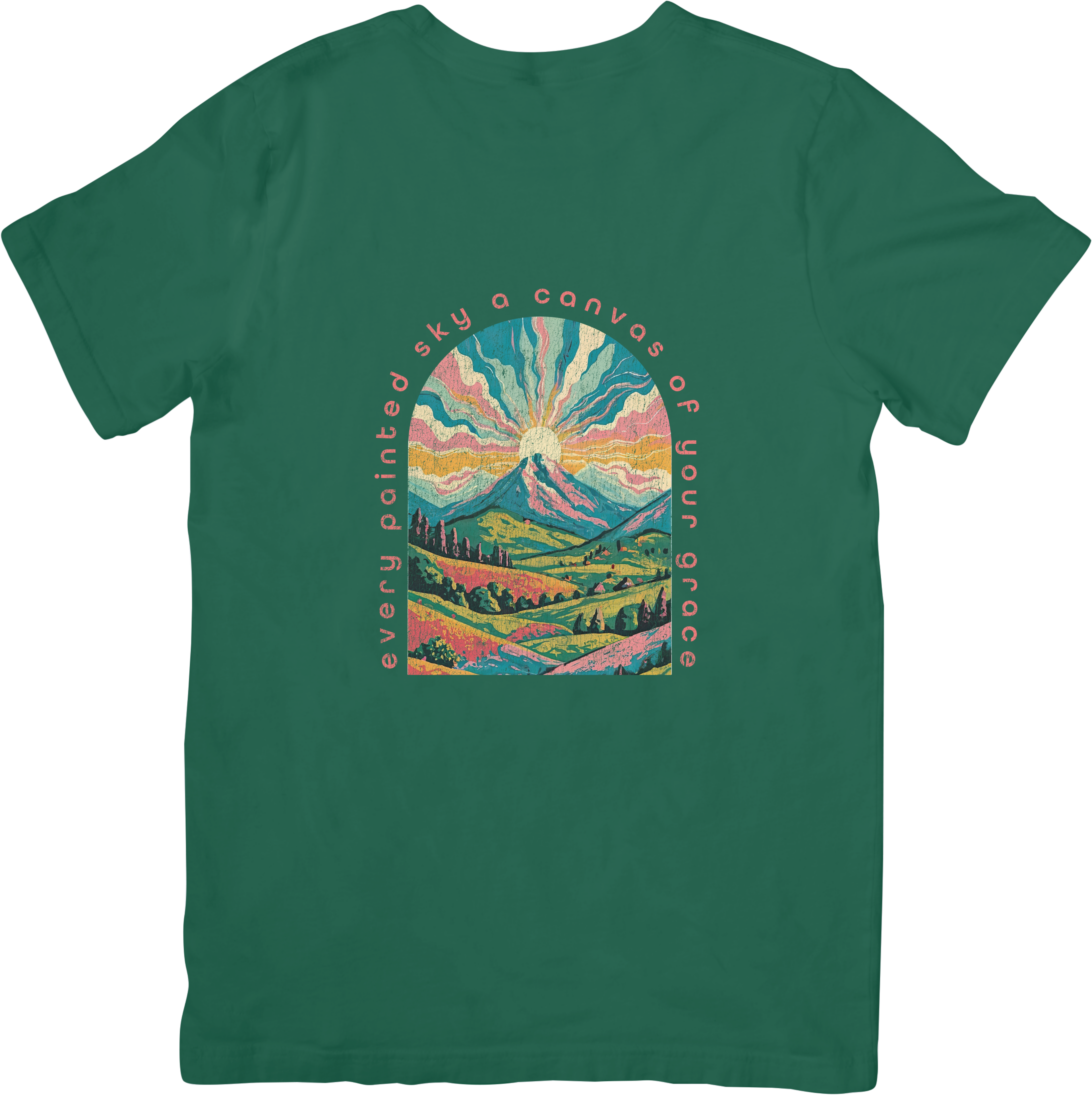 Every painted sky a canvas of your grace