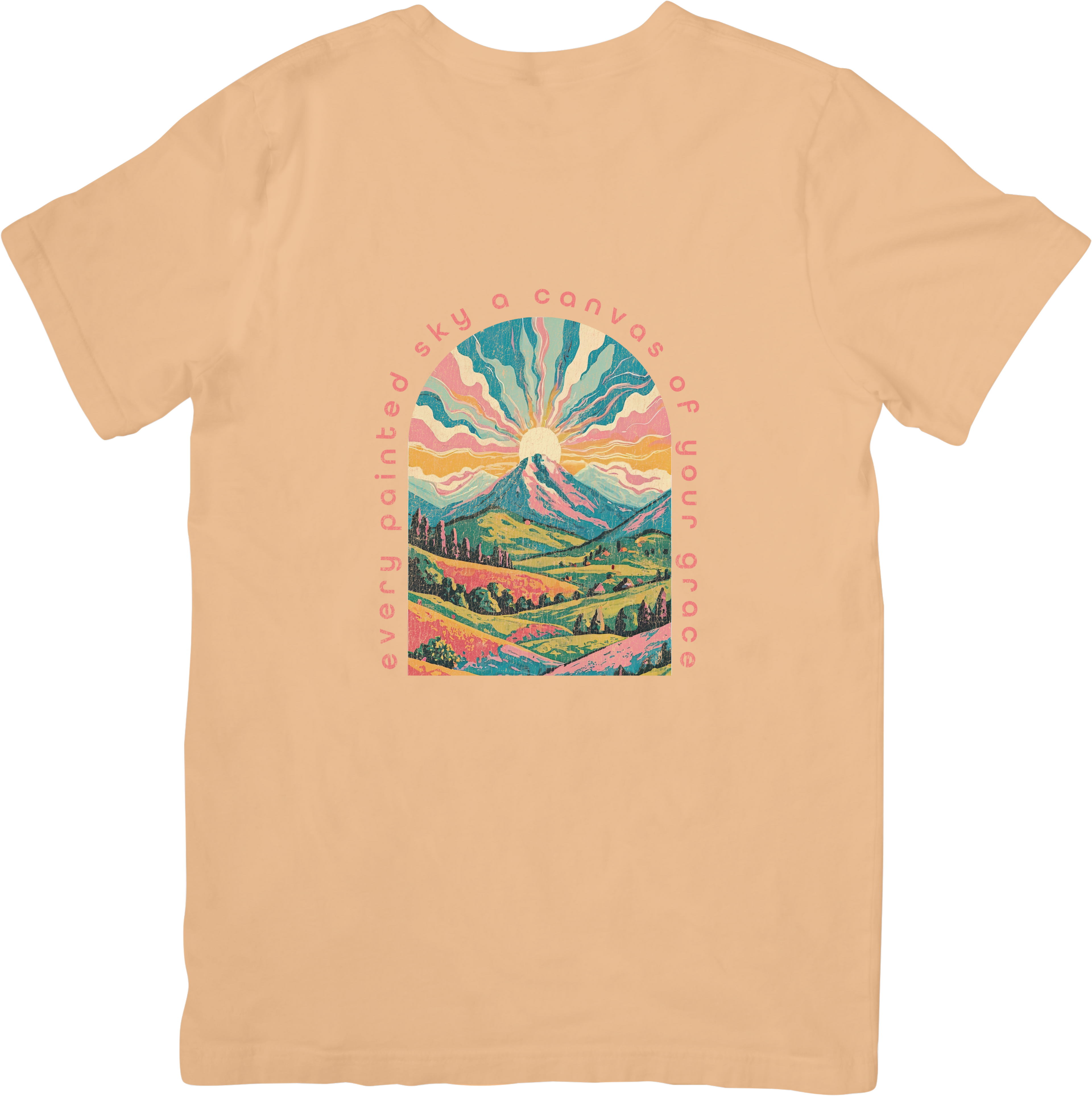 Every painted sky a canvas of your grace