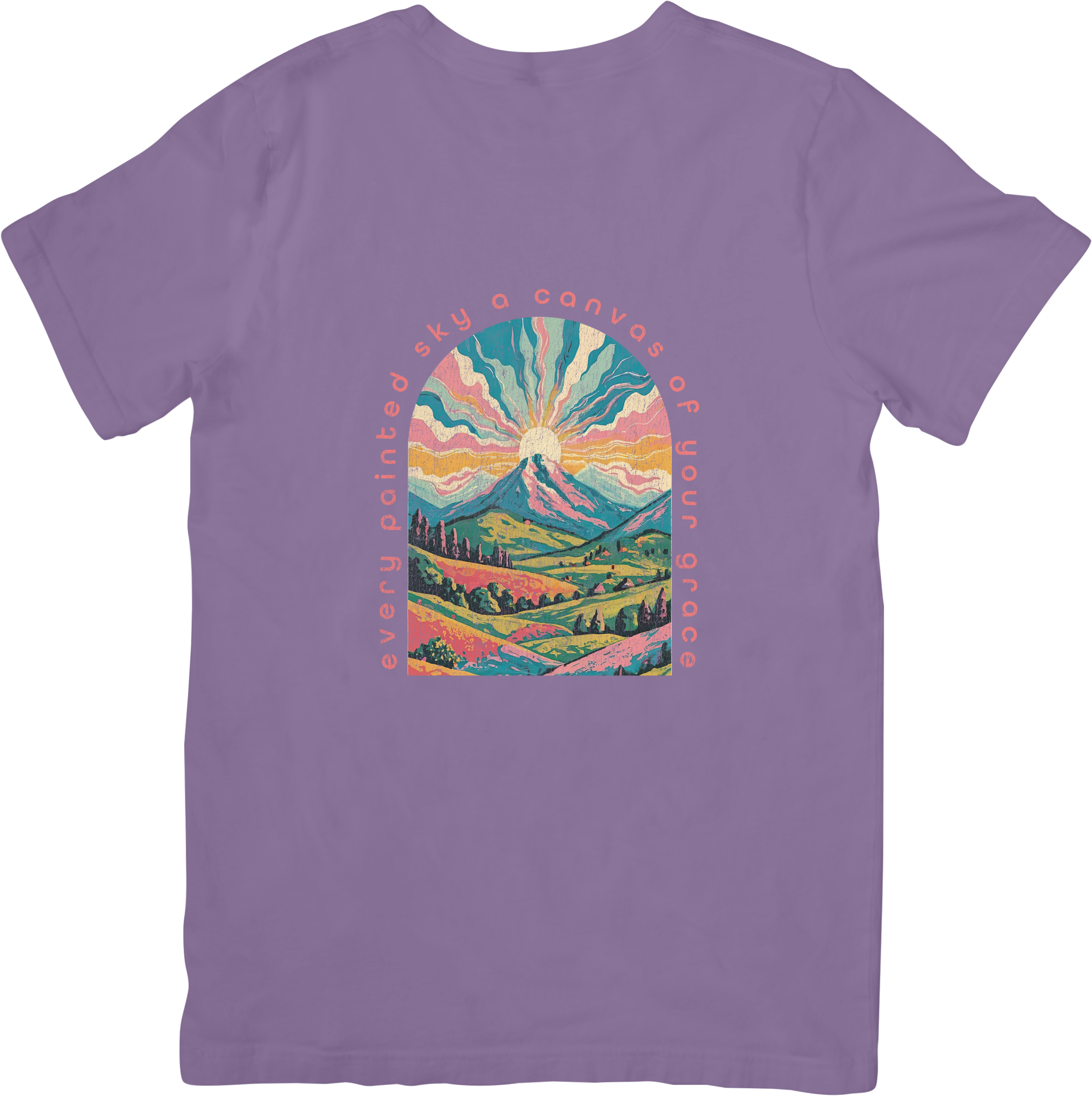 Every painted sky a canvas of your grace