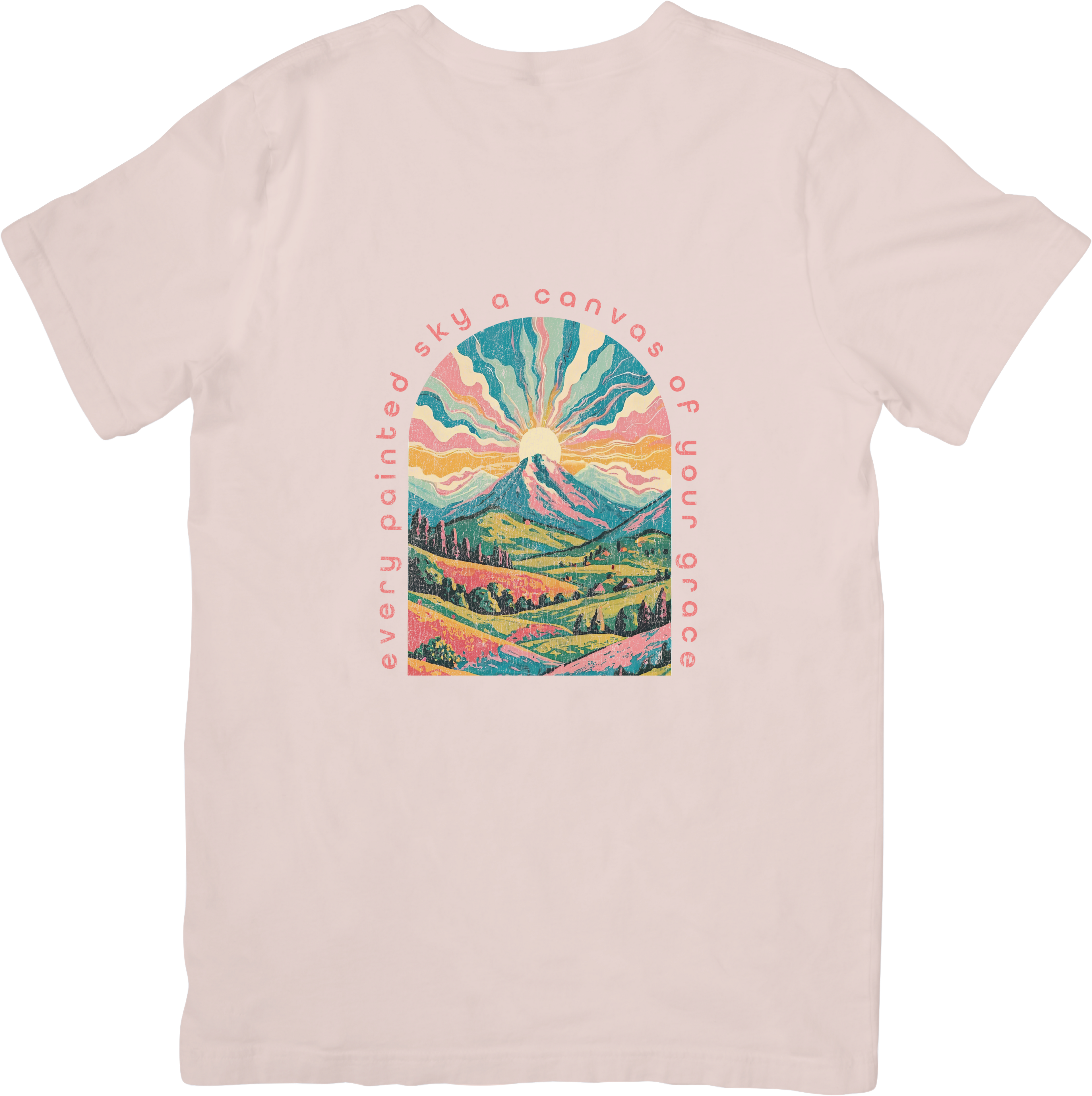 Every painted sky a canvas of your grace