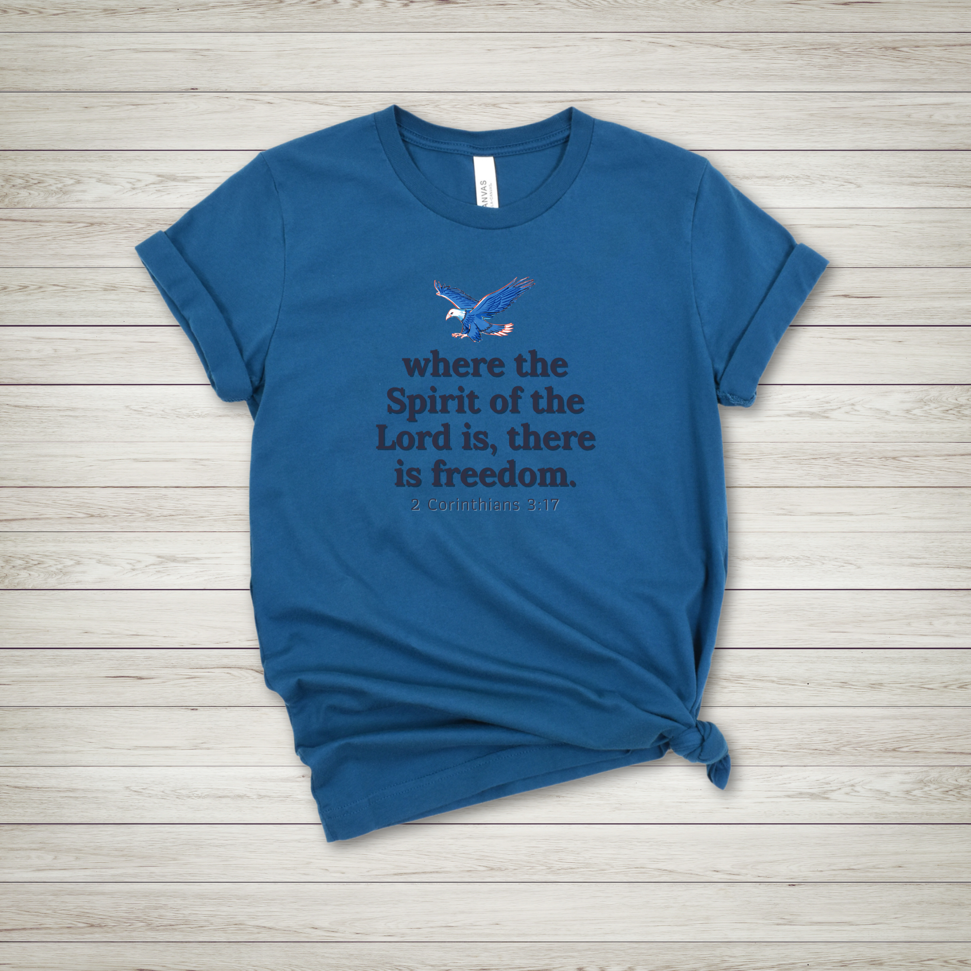 Where the spirit of the Lord is, there is freedom. 2 Cor. 3:17