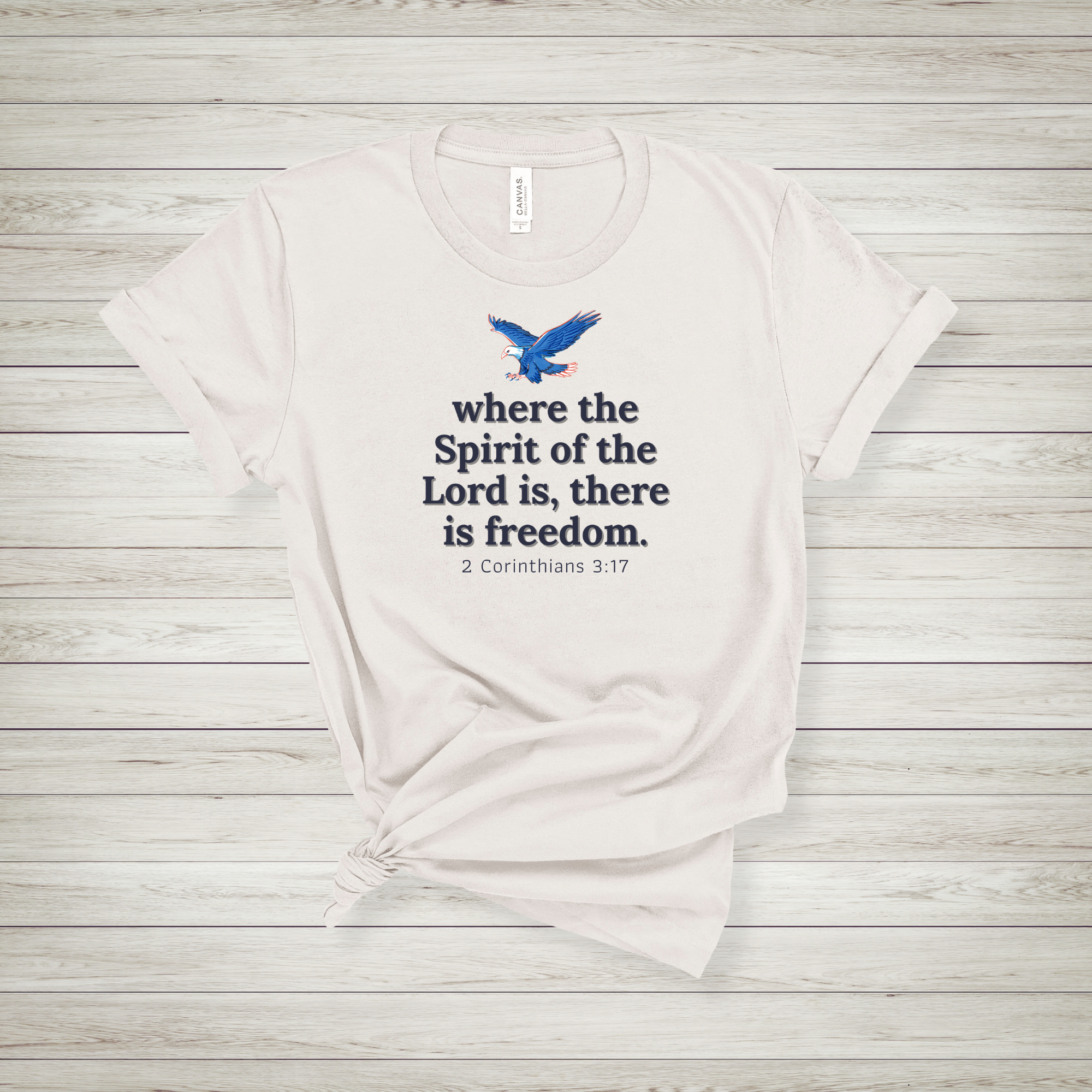 Where the spirit of the Lord is, there is freedom. 2 Cor. 3:17