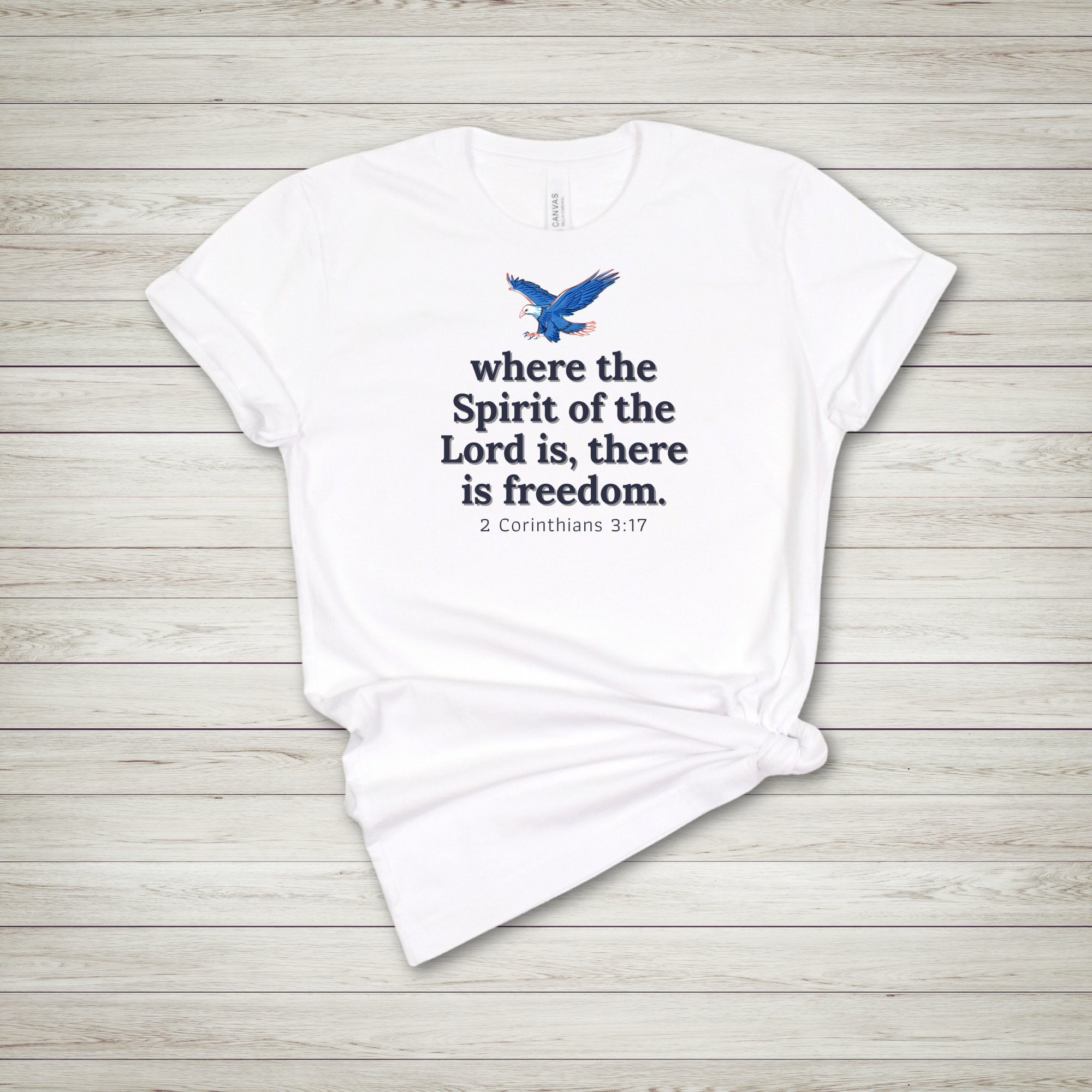 Where the spirit of the Lord is, there is freedom. 2 Cor. 3:17