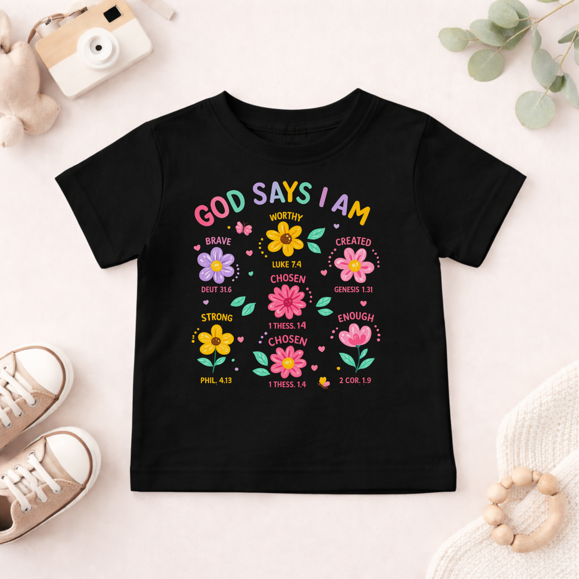 God Says I Am - Flowers