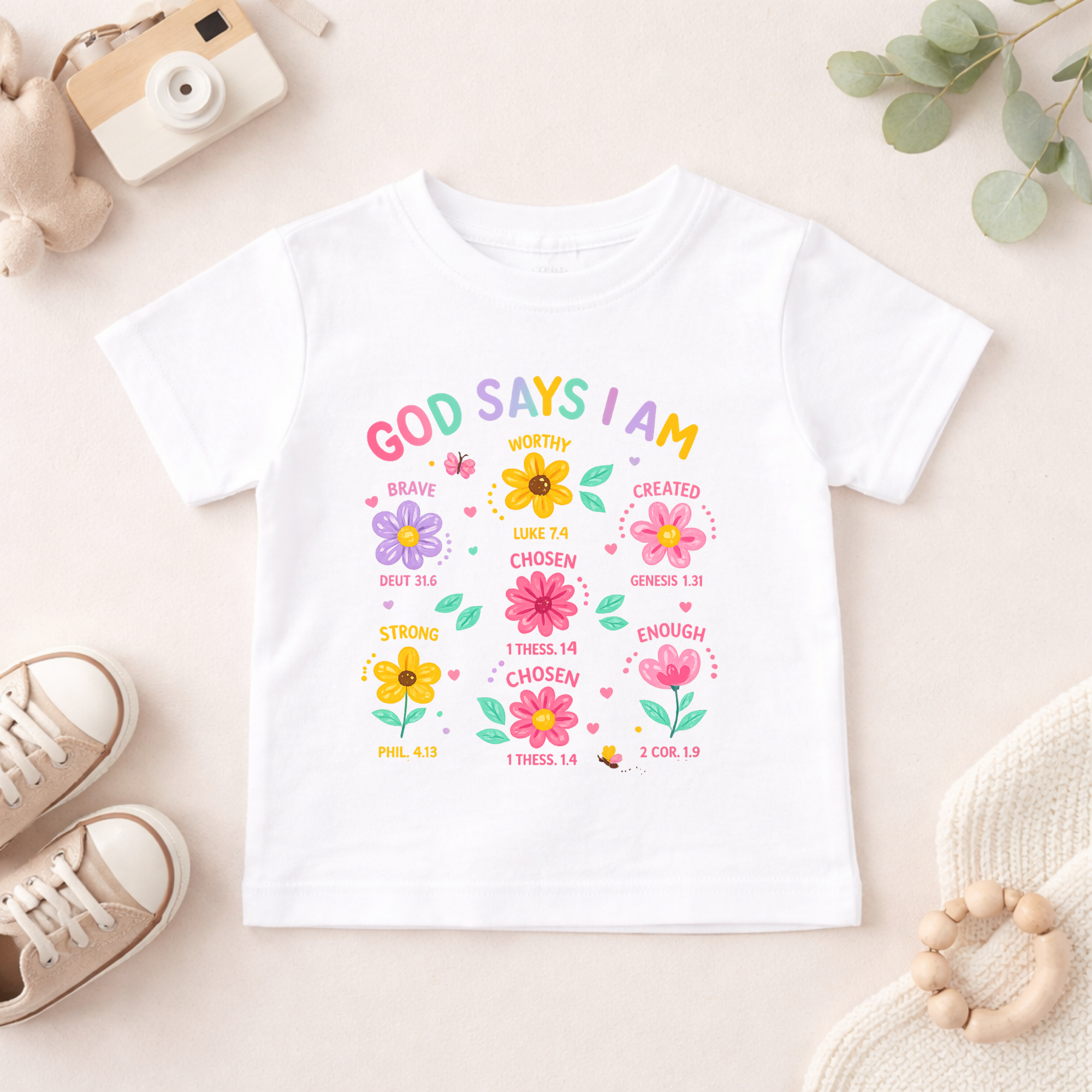 God Says I Am - Flowers