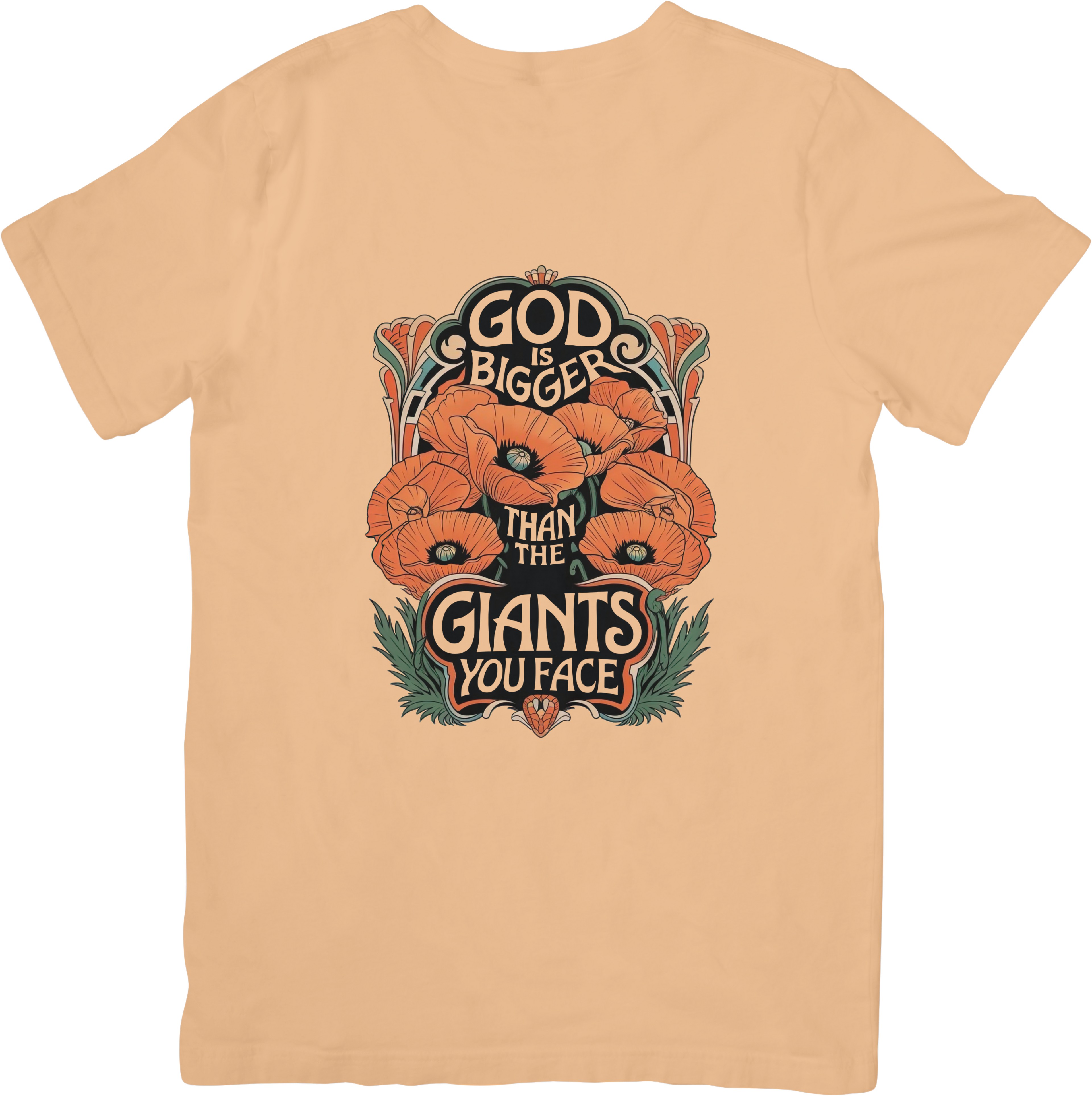 God is bigger than the giants you face