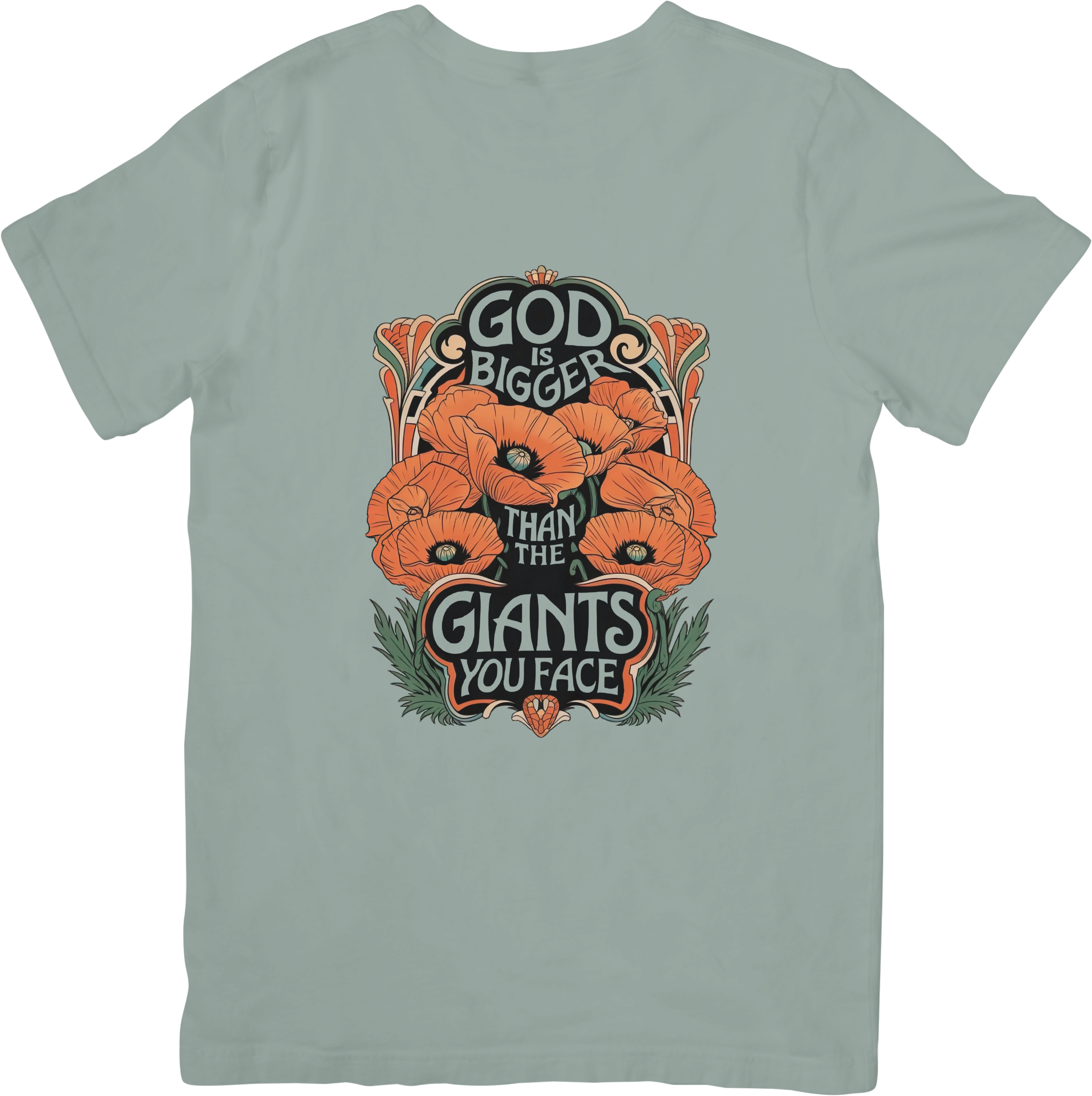 God is bigger than the giants you face