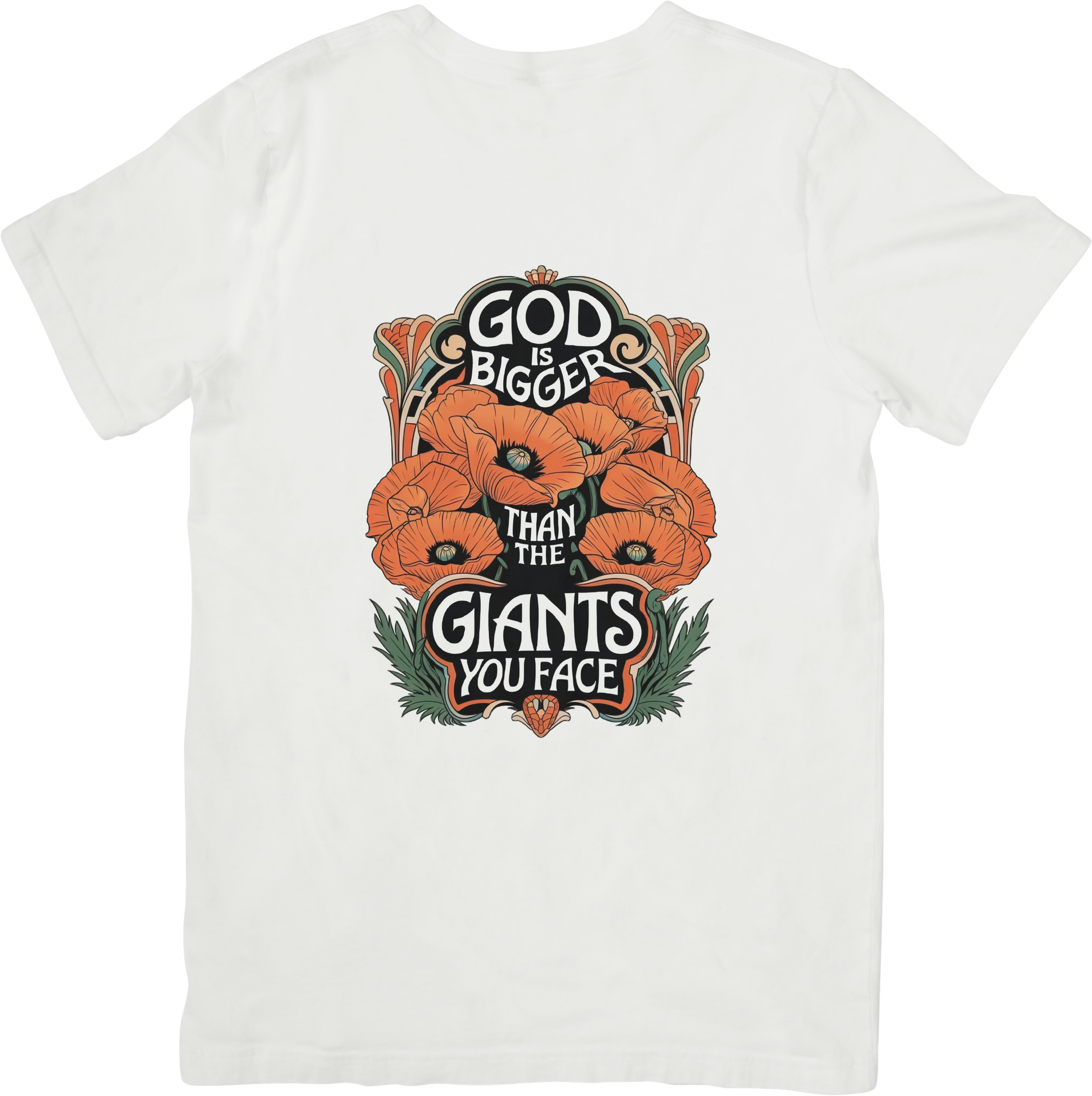 God is bigger than the giants you face