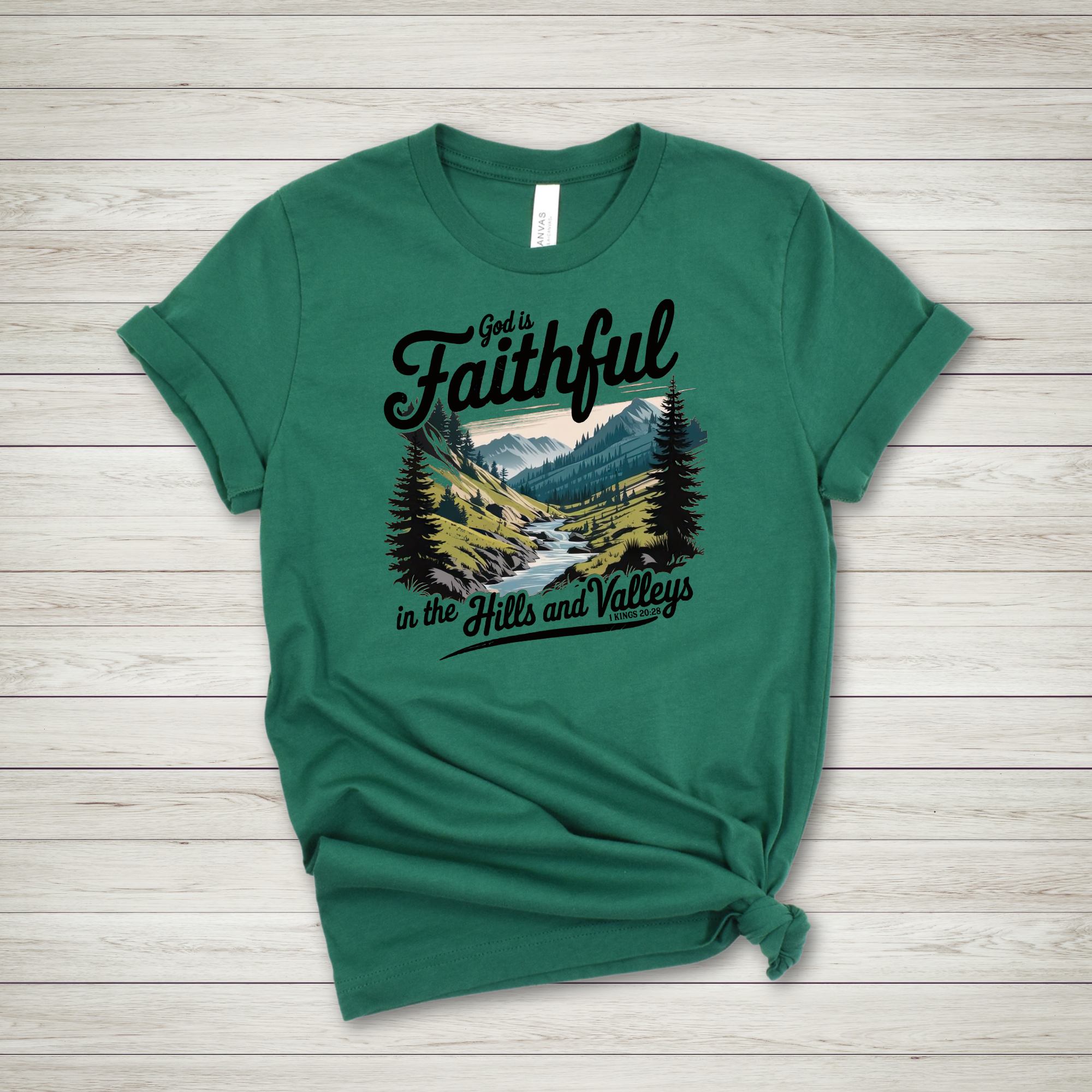 God is Faithful in the Hills and Valleys