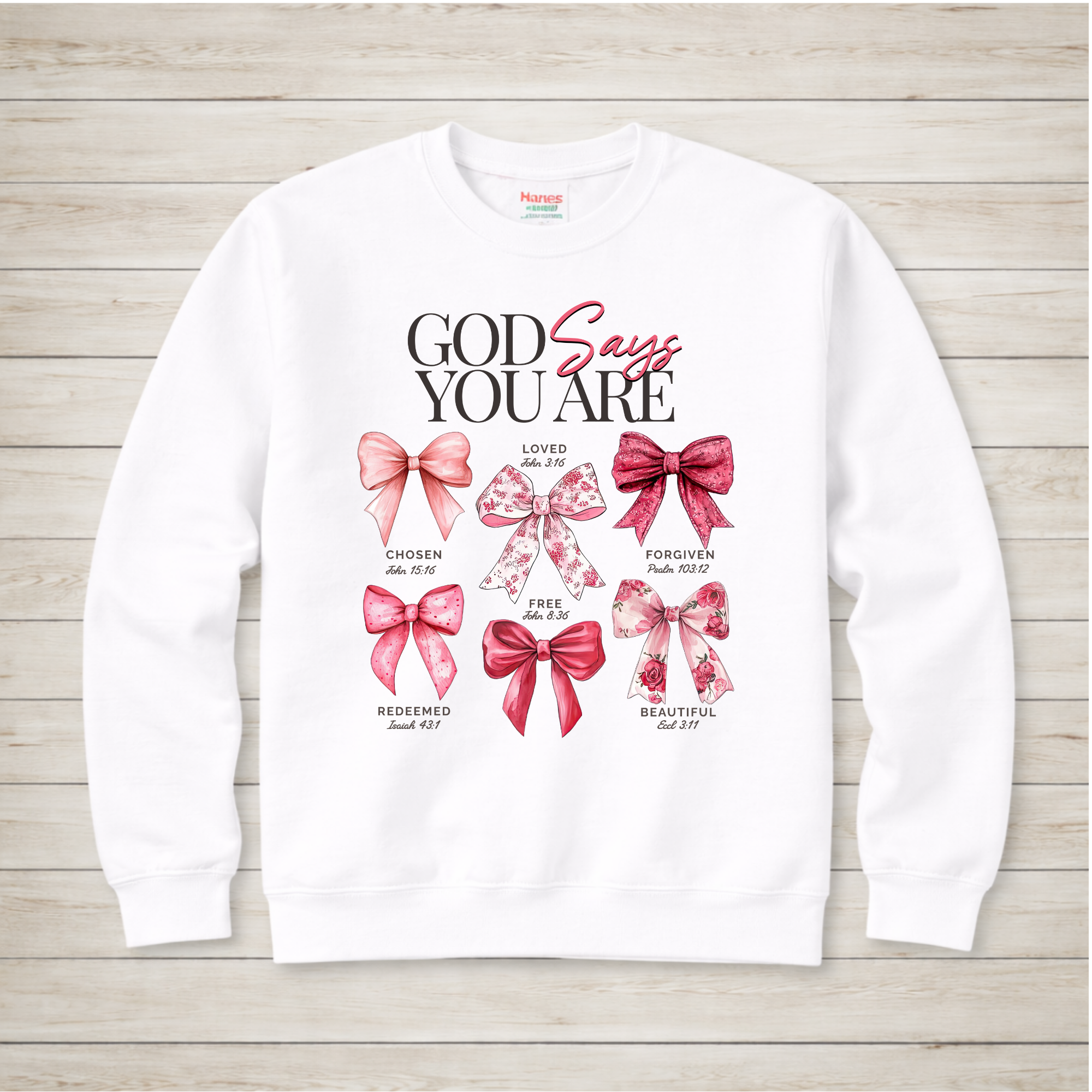 God says you are (Pink Version)