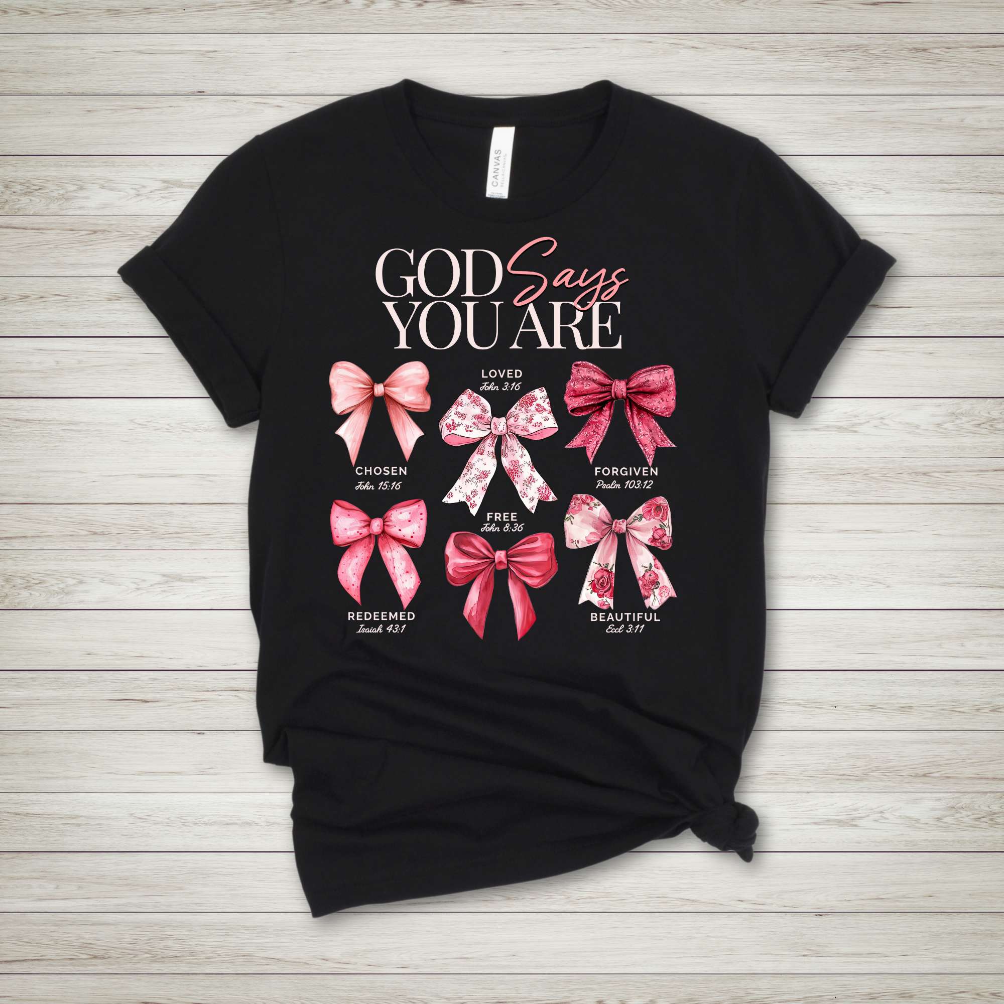 God says you are (Pink Version)