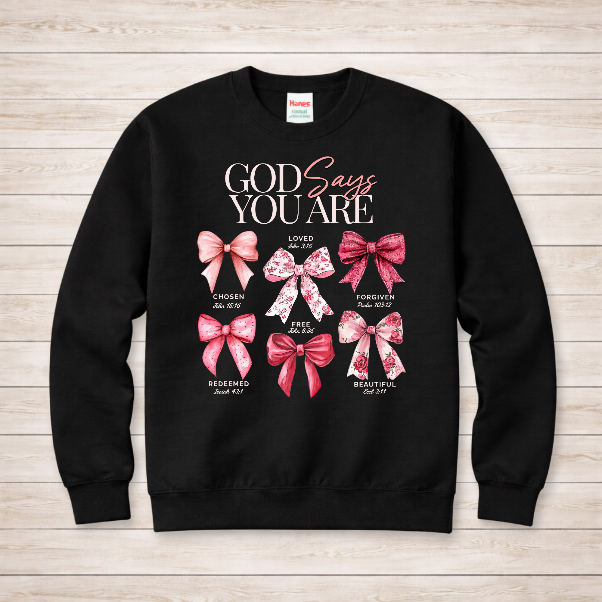 God says you are (Pink Version)