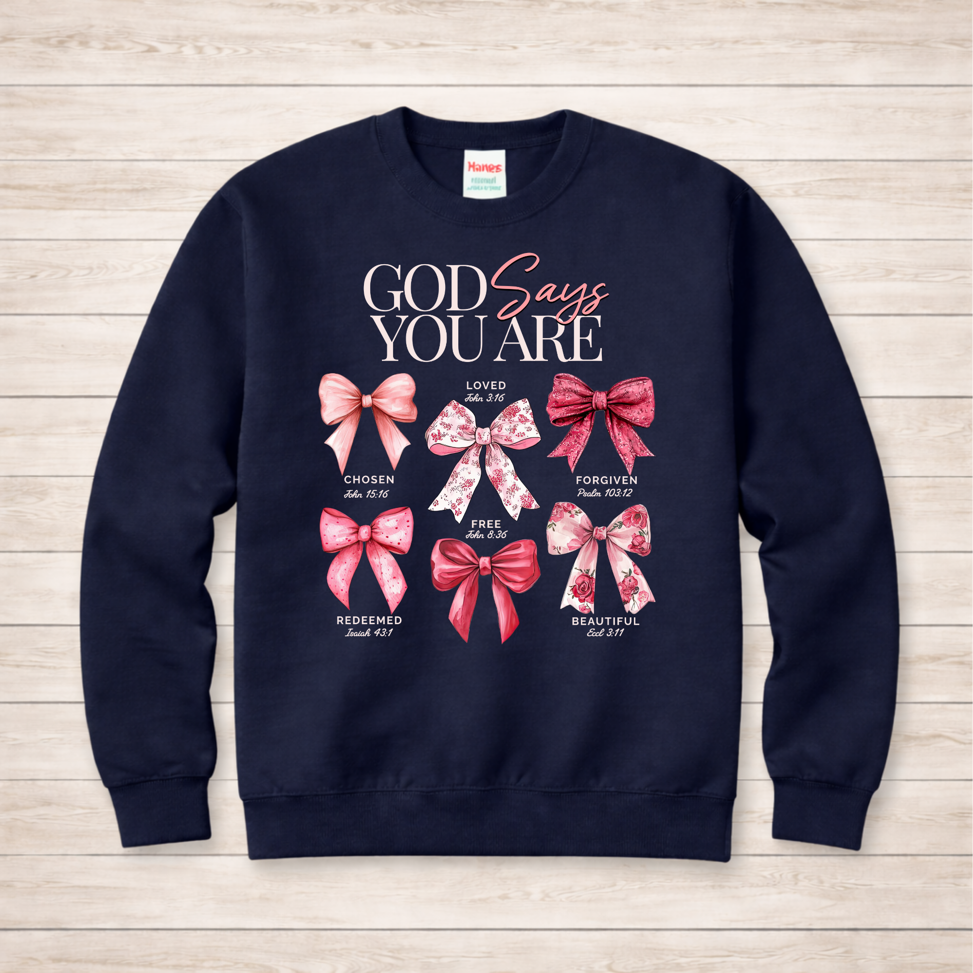 God says you are (Pink Version)