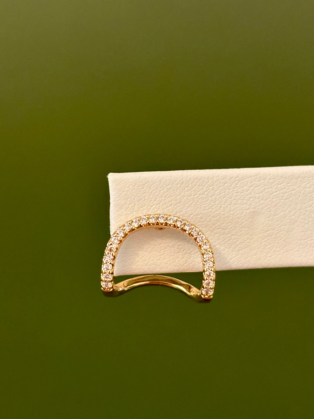 Half Moon Glam Earrings