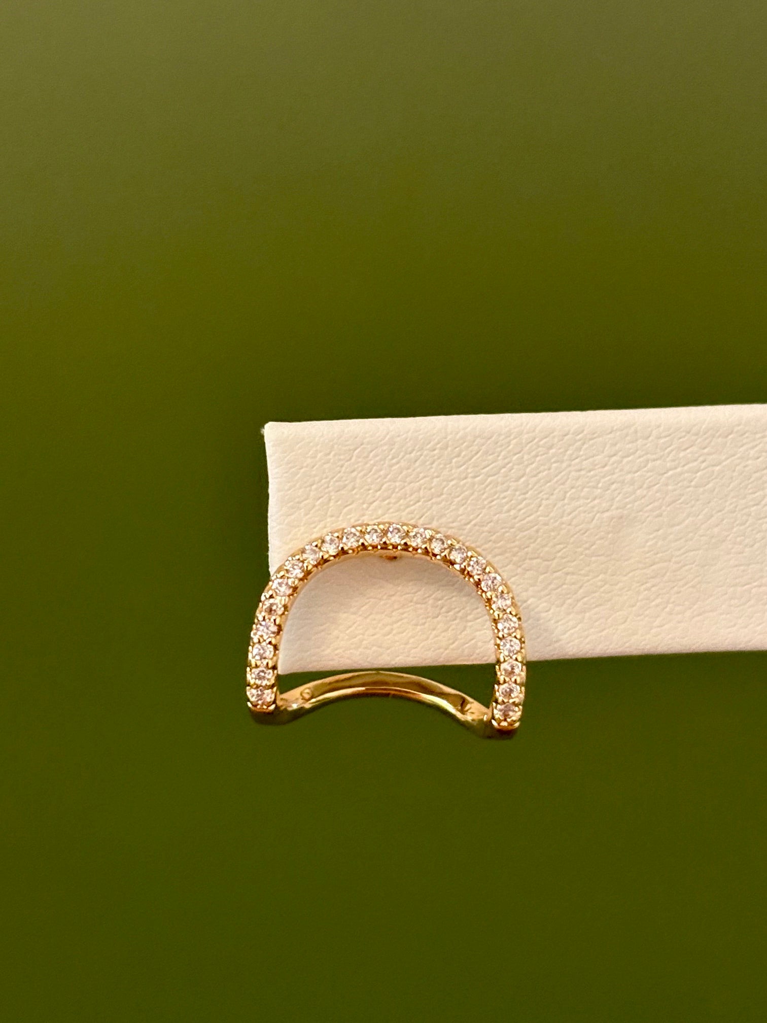Half Moon Glam Earrings