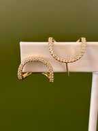Half Moon Glam Earrings