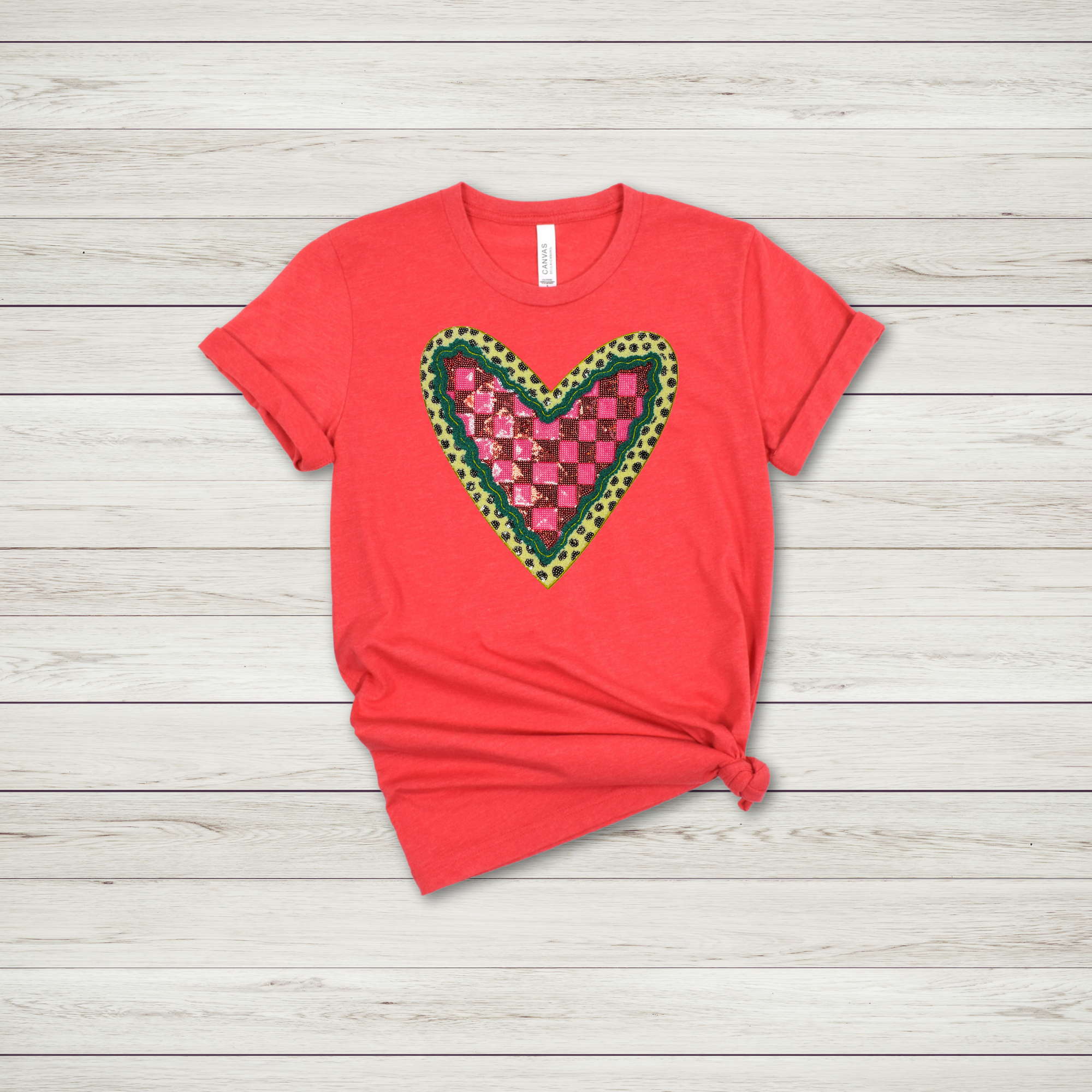 Heart -  Sequin Patch