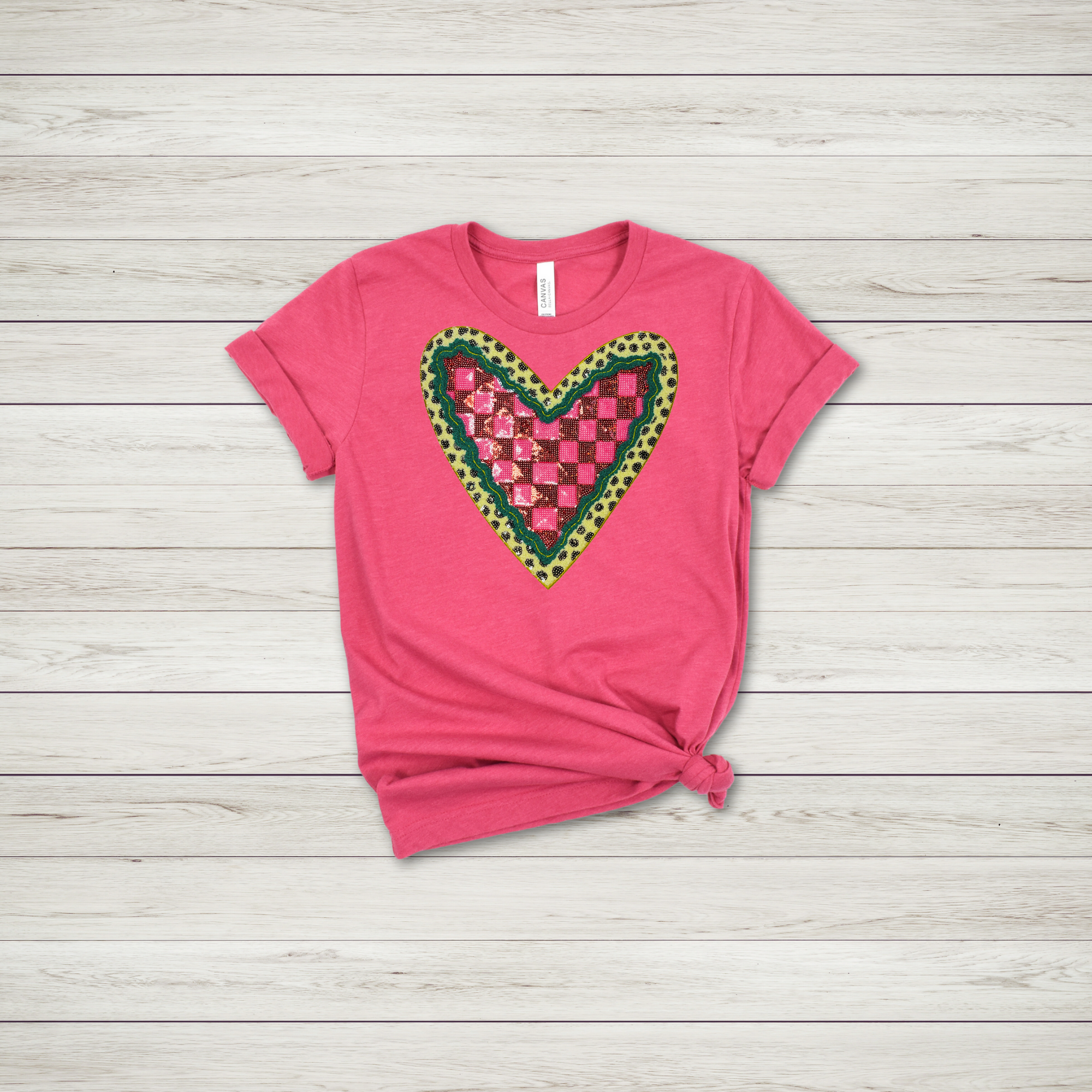 Heart -  Sequin Patch