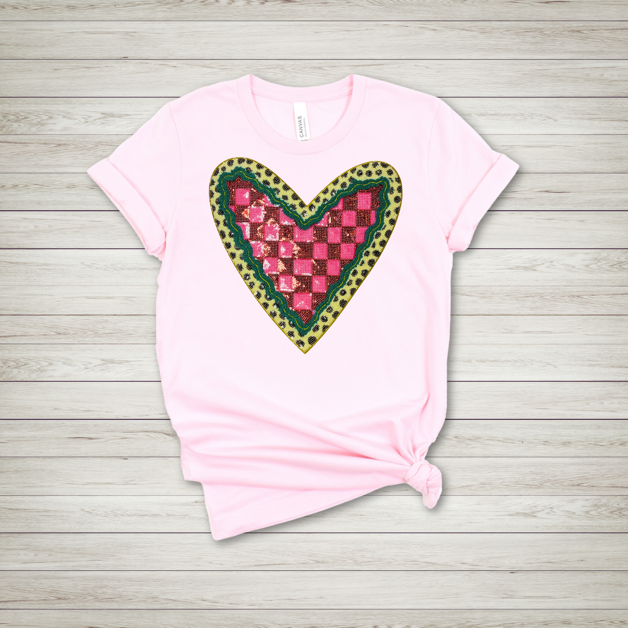 Heart -  Sequin Patch