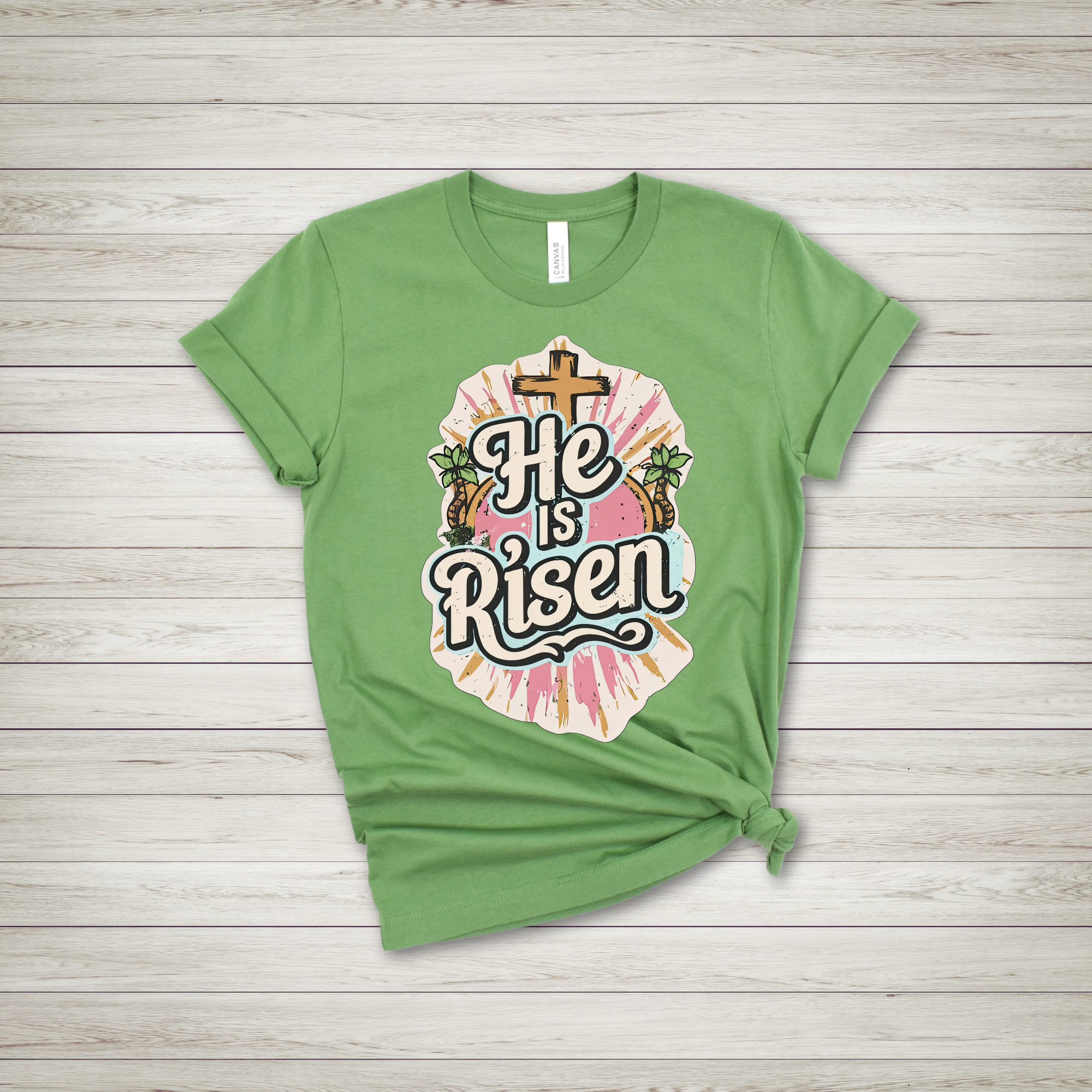 He is Risen (typography)