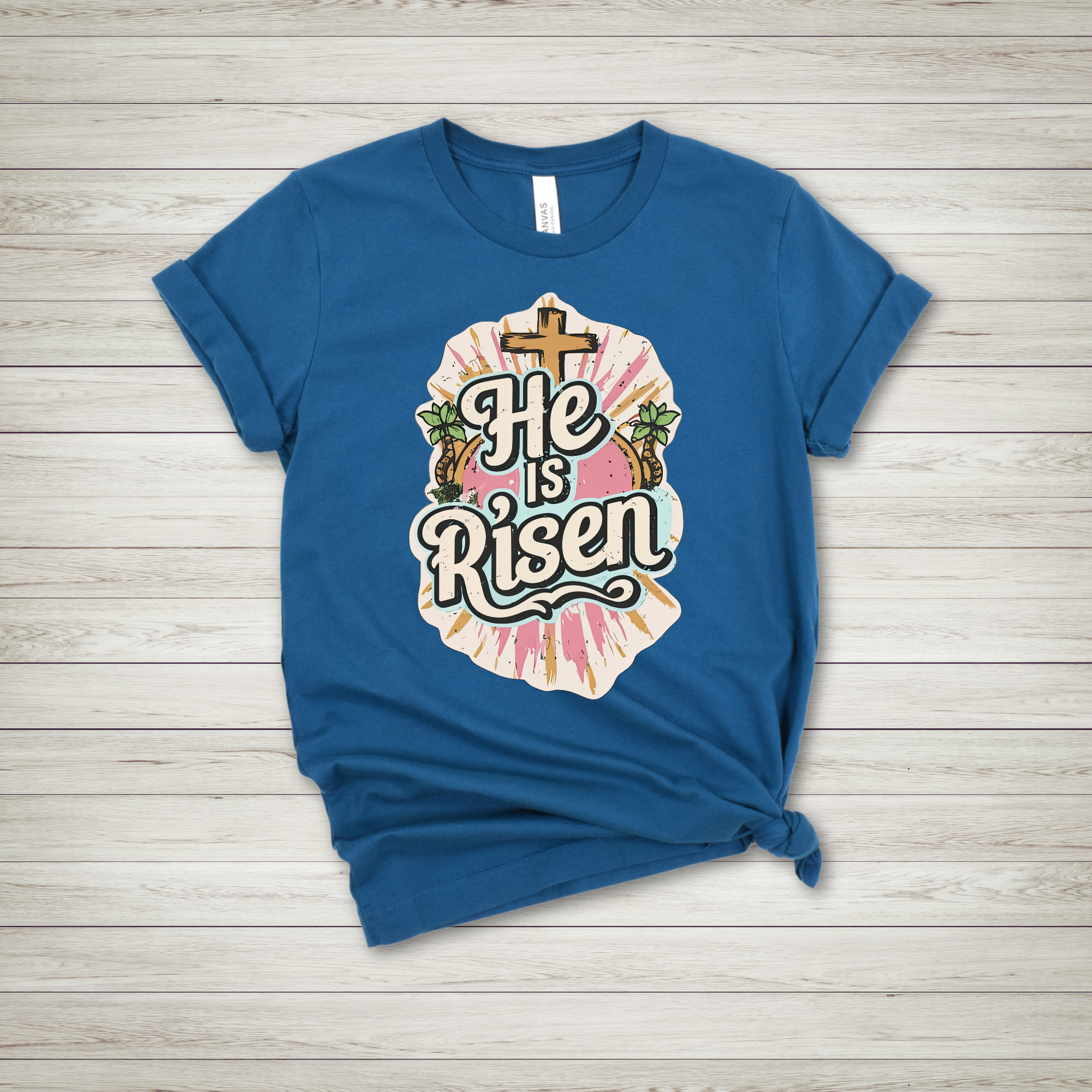 He is Risen (typography)