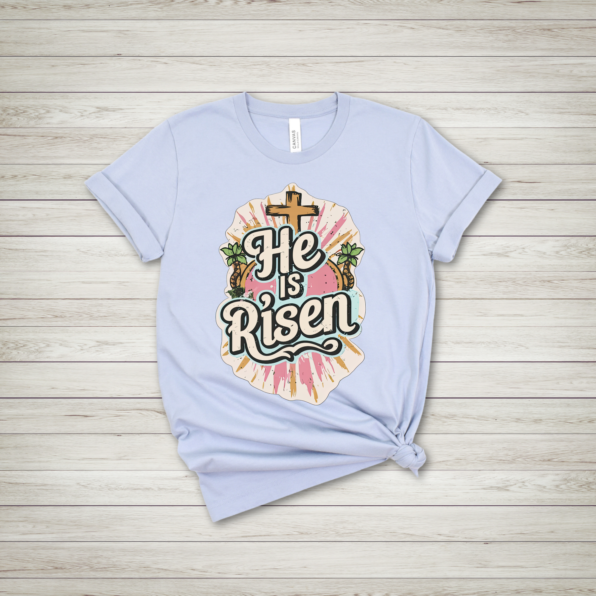 He is Risen (typography)