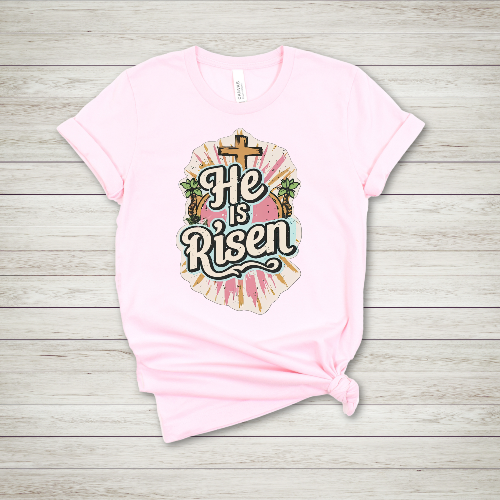 He is Risen (typography)