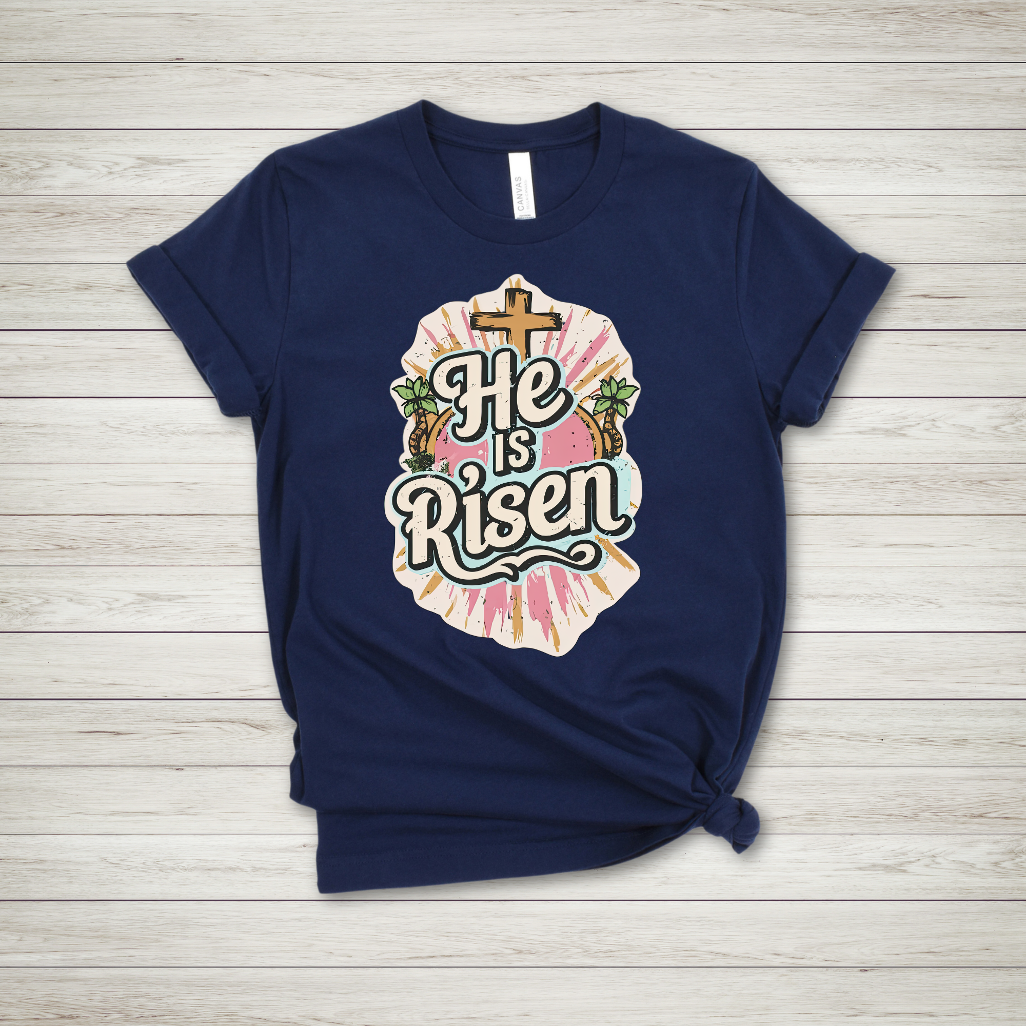 He is Risen (typography)