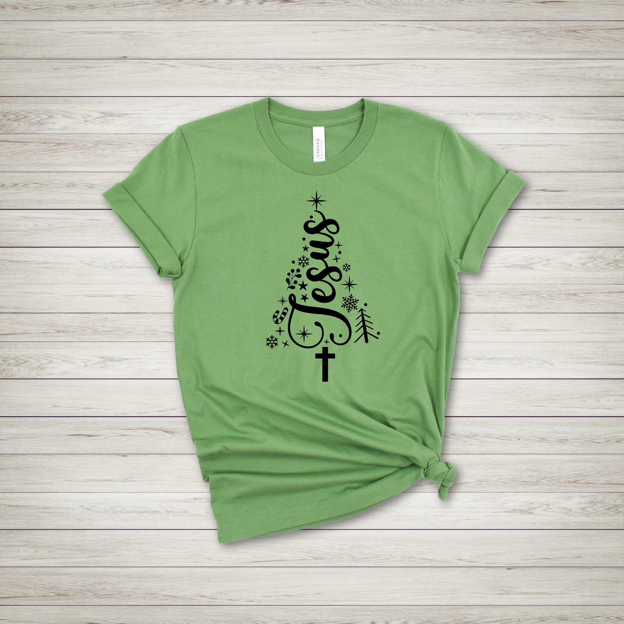 Jesus Christmas Tree design