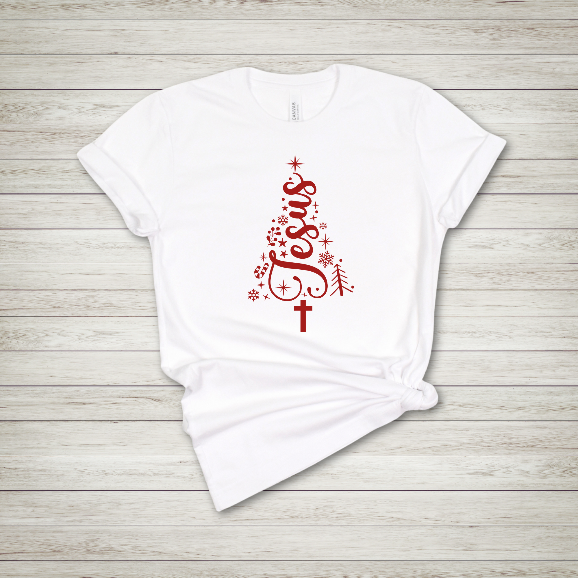 Jesus Christmas Tree design