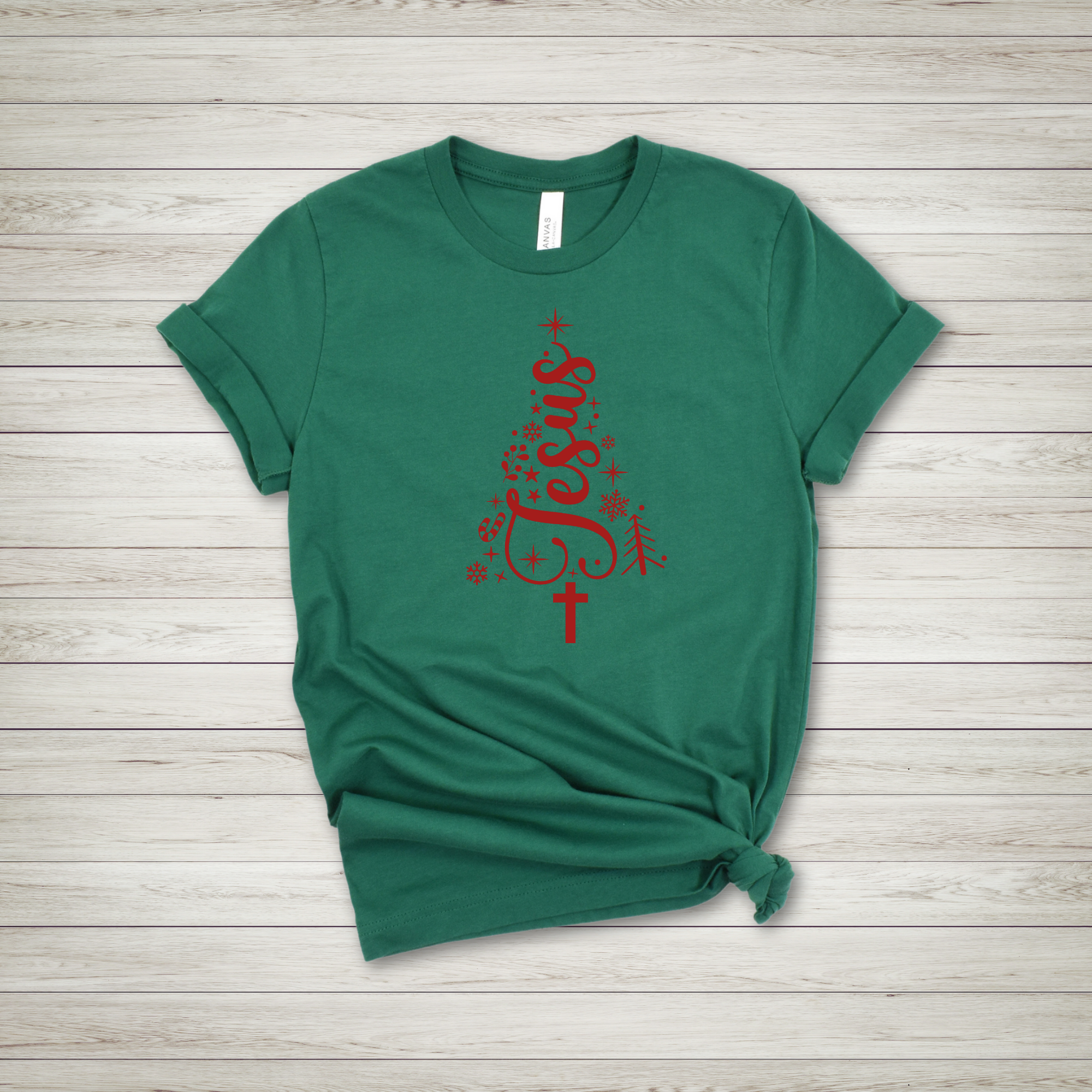 Jesus Christmas Tree design