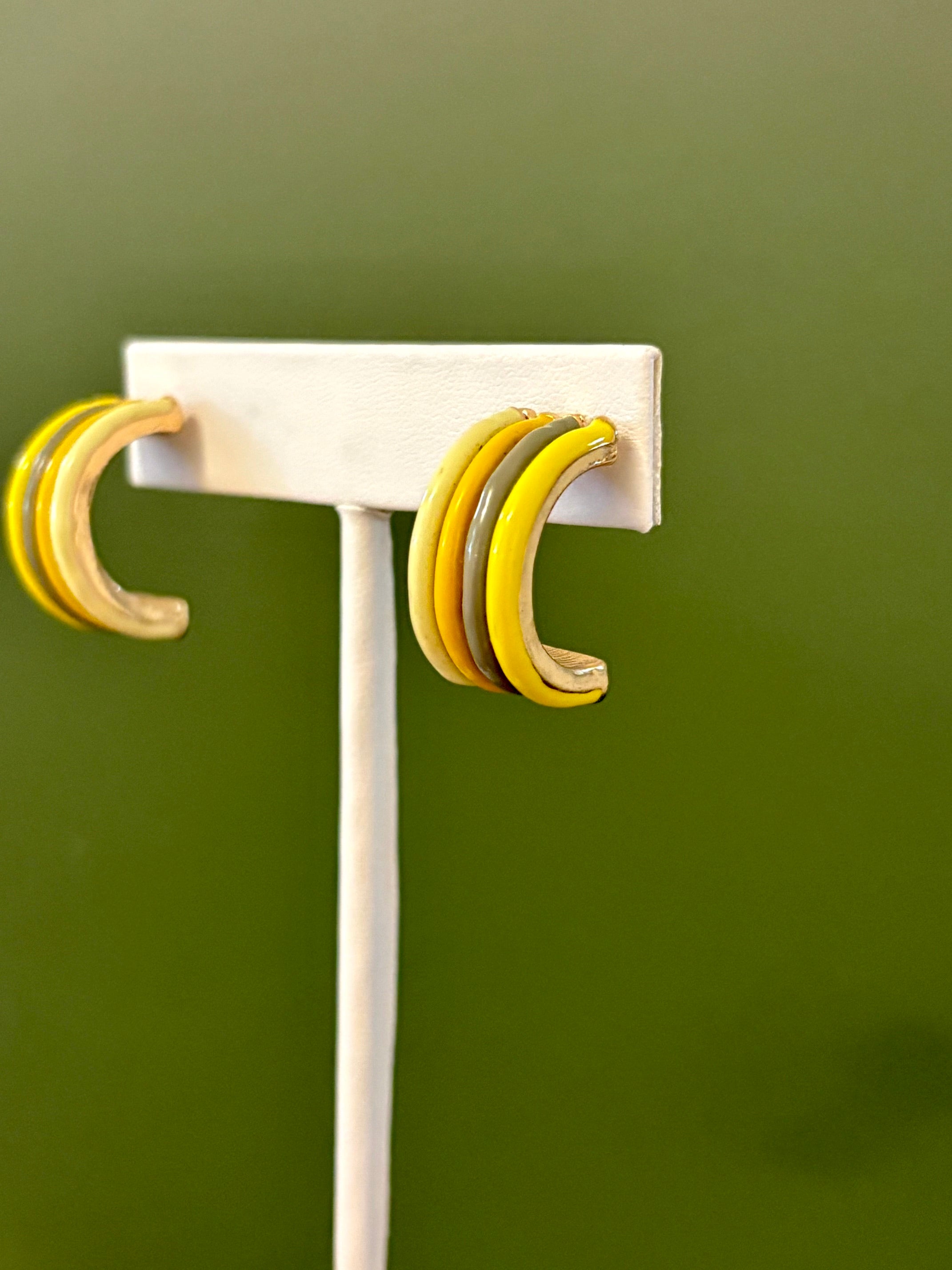 Lemon Grove Hoop Earrings