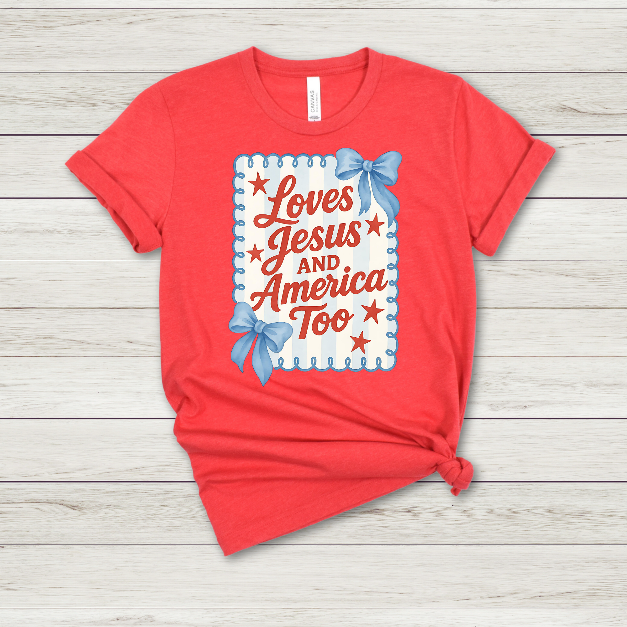 Loves Jesus & America Too