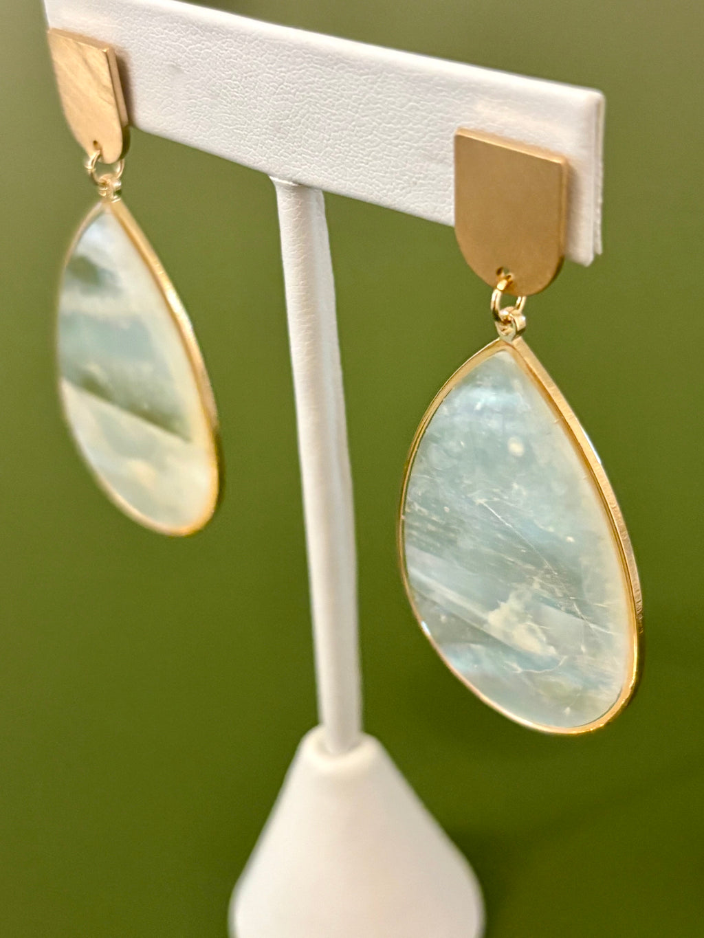 Luminous Pearl Drop Earrings