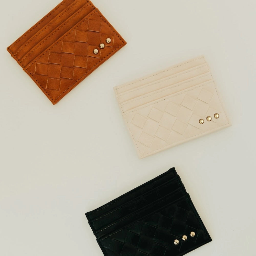 Mariah Woven Small Card Holder